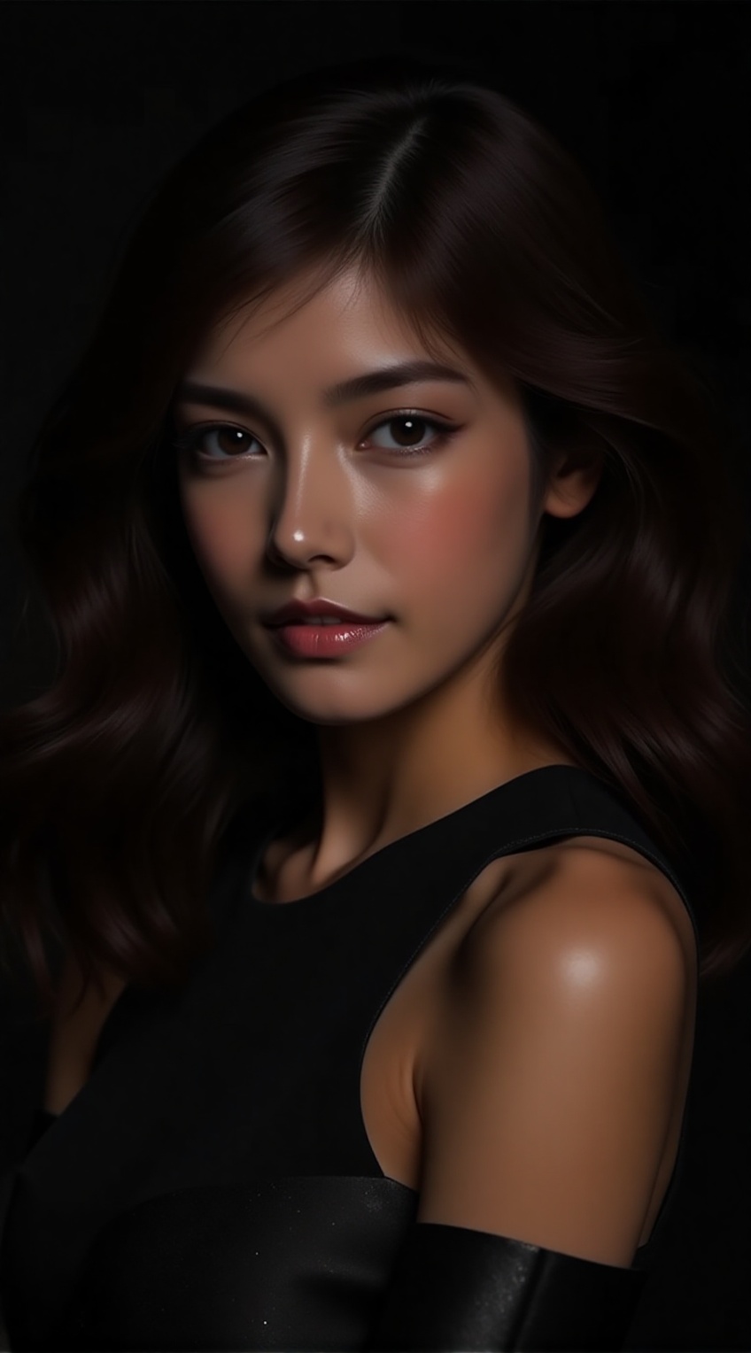 a stunning young fashion model,  20yo,  femme fatale on Tensor.Art