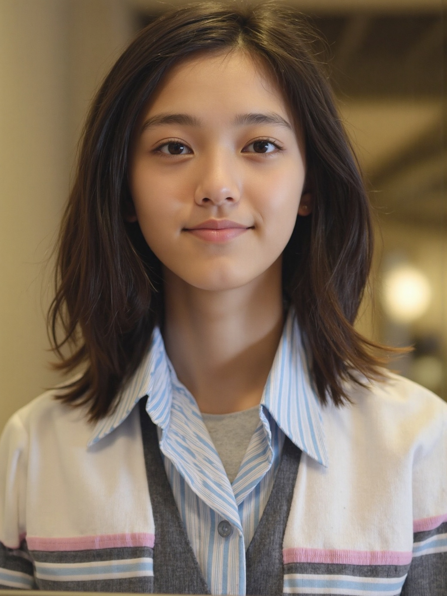 A photo of a 15-year-old girl on Tensor.Art