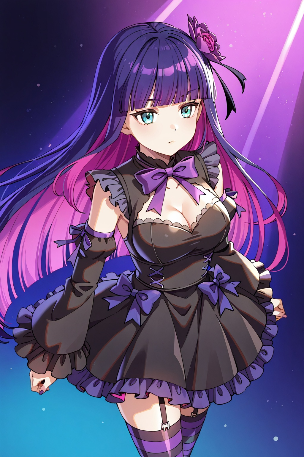 1 girl,  solo,  aqua eyes on Tensor.Art