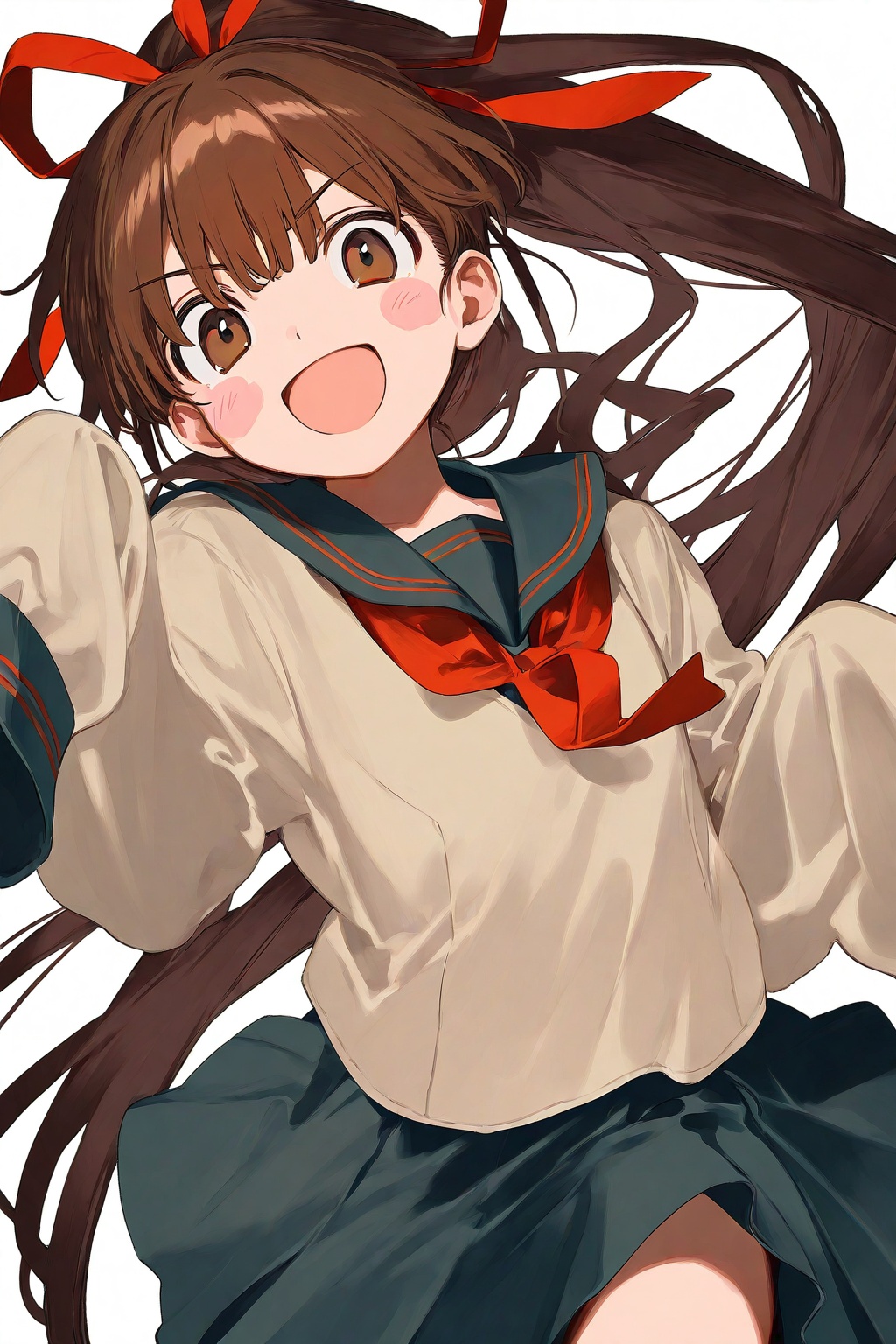 1girl,  solo,  long hair on Tensor.Art