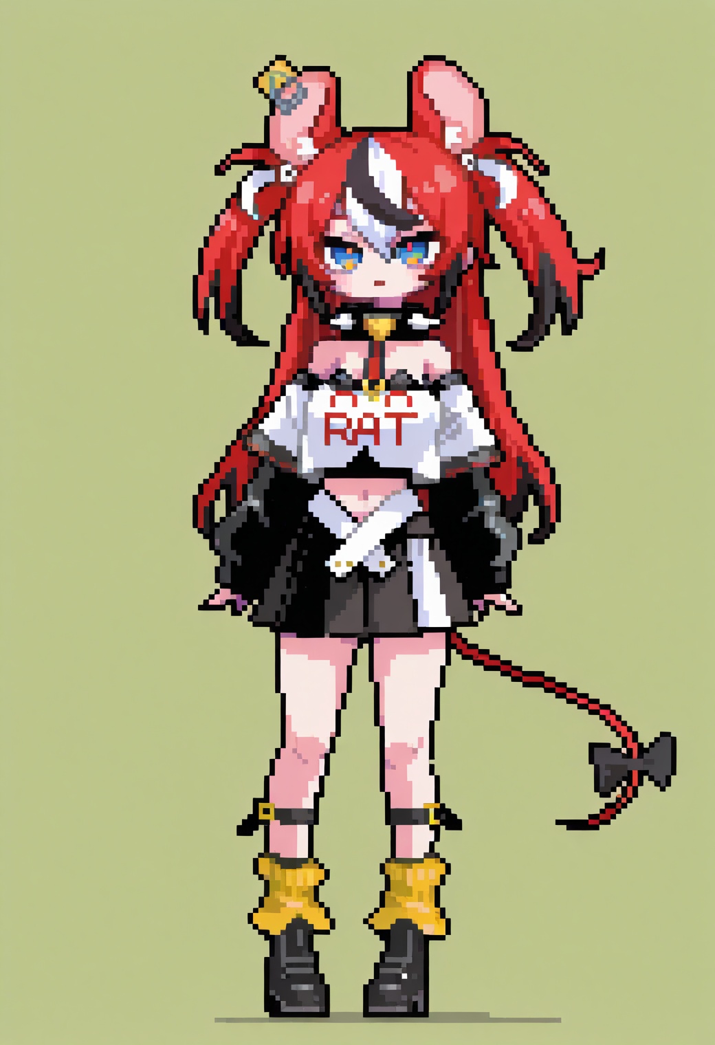 1girl,  hakos baelz,  gogalking on Tensor.Art