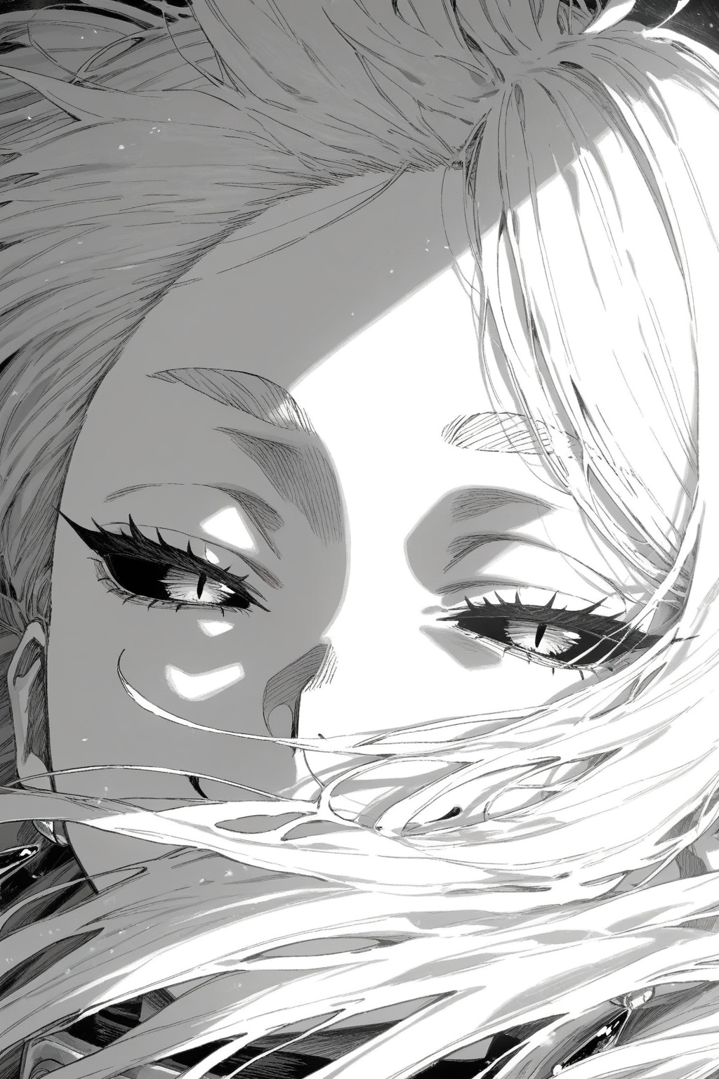 (fujimoto tatsuki \(style\):1.2),  ,  (linear hatching on Tensor.Art