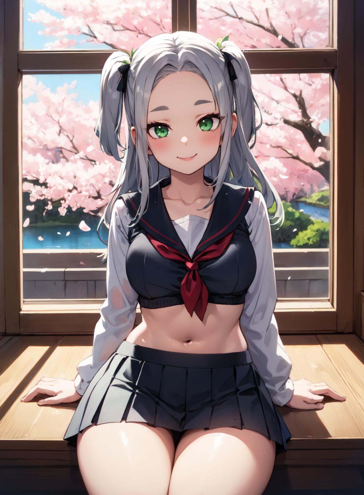 1girl,  microskirt,  miniskirt on Tensor.Art
