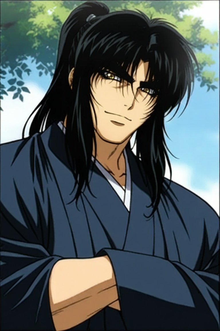 Koga,  masculine,  tall on Tensor.Art