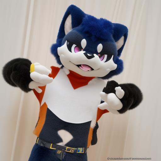 mikus-sona,  fursuit,  furry focus on Tensor.Art