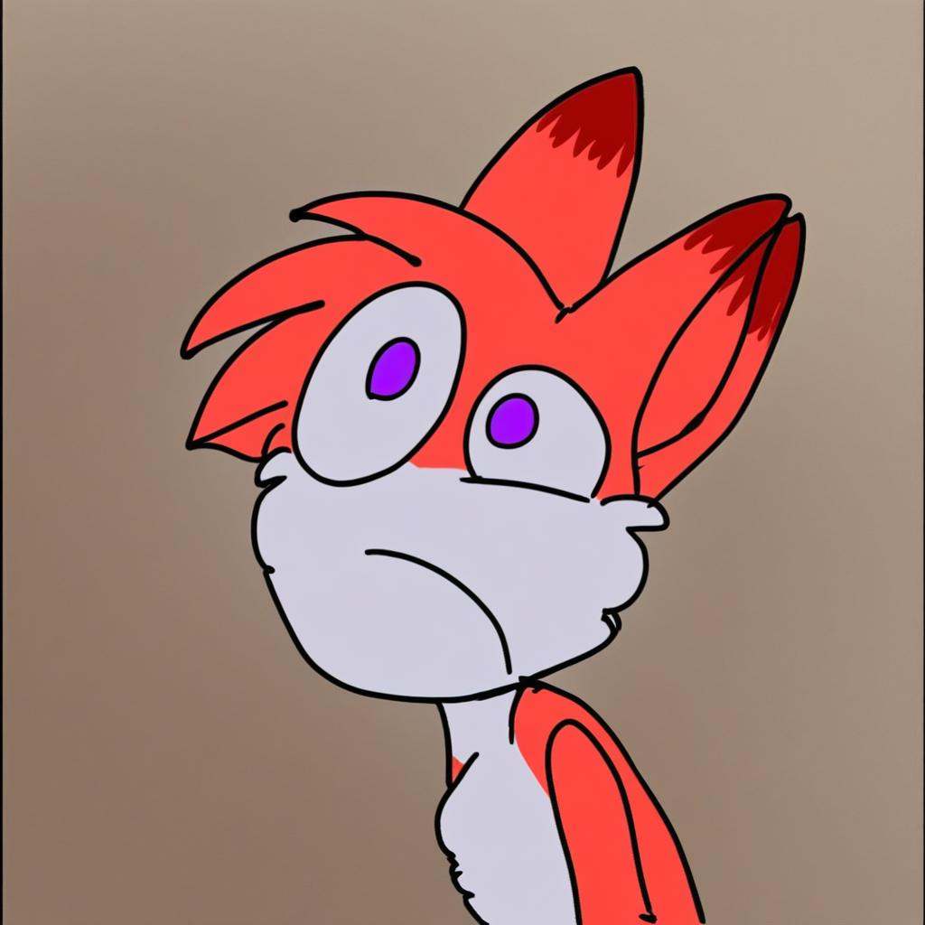 mikus-sona,  red fur,  purple eyes on Tensor.Art