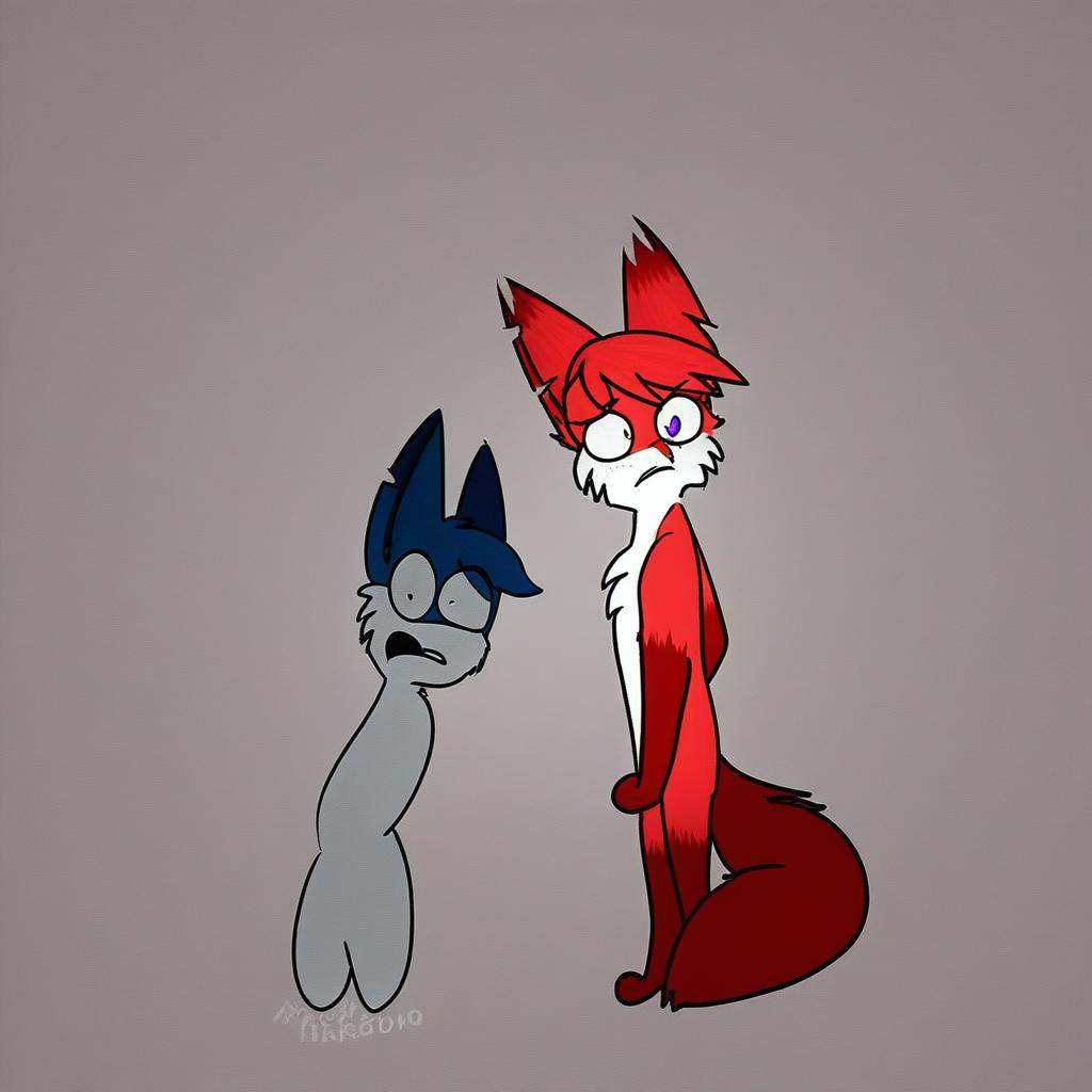 mikus-sona,  red fur,  purple eyes on Tensor.Art