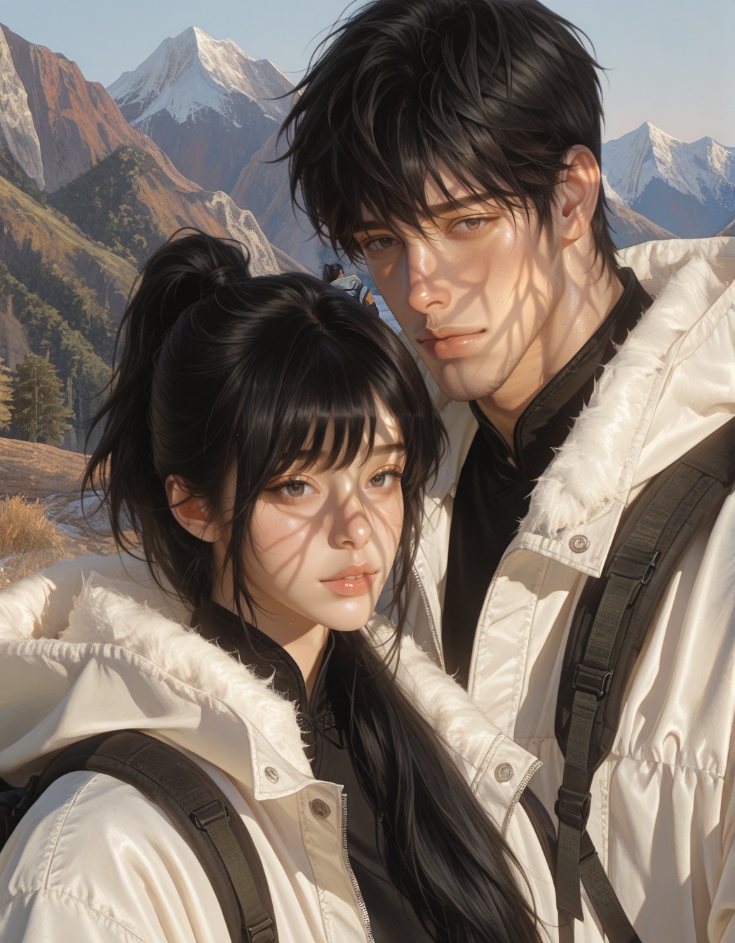 1 Man,  1 Woman,  couple on Tensor.Art