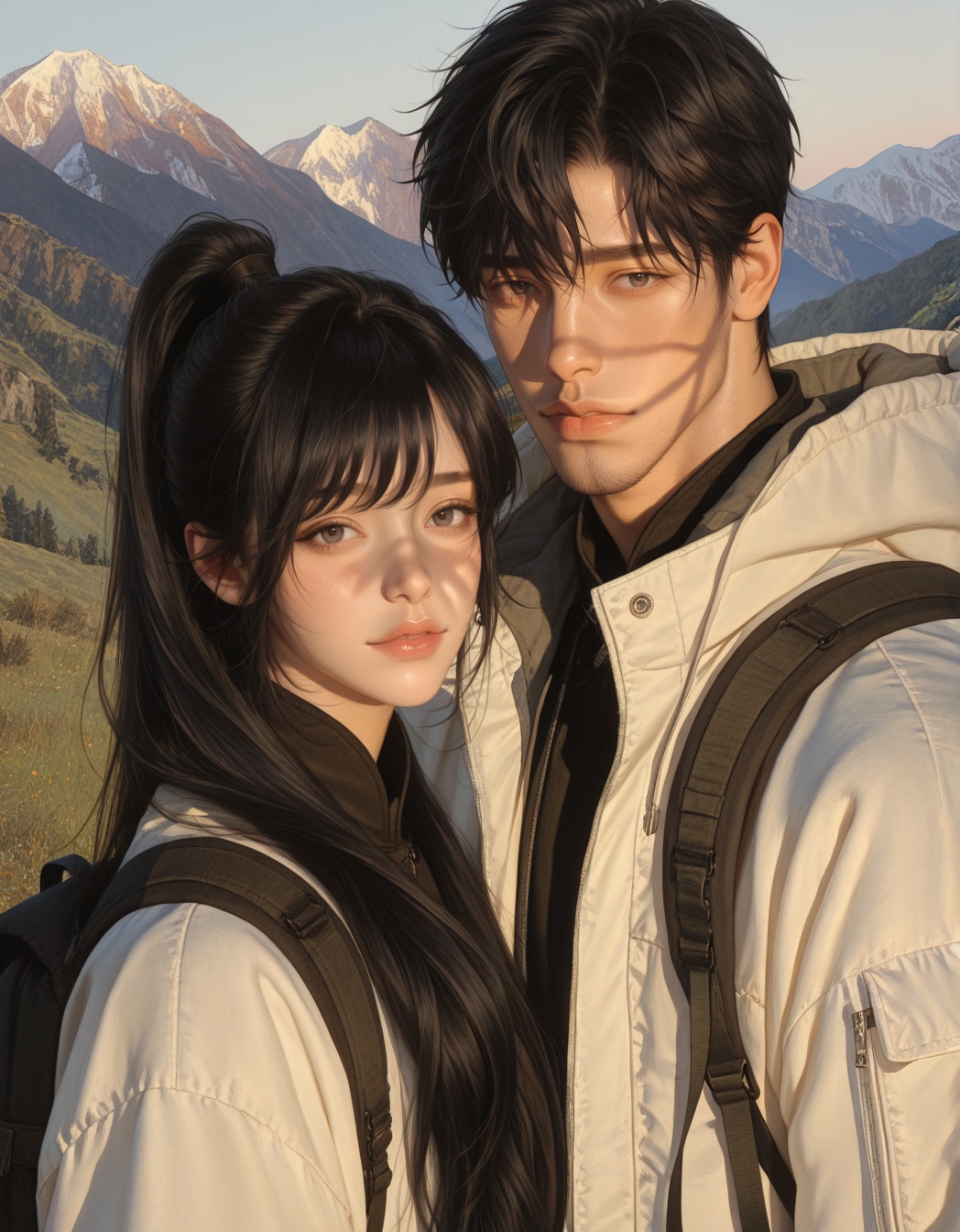 1 Man,  1 Woman,  couple on Tensor.Art