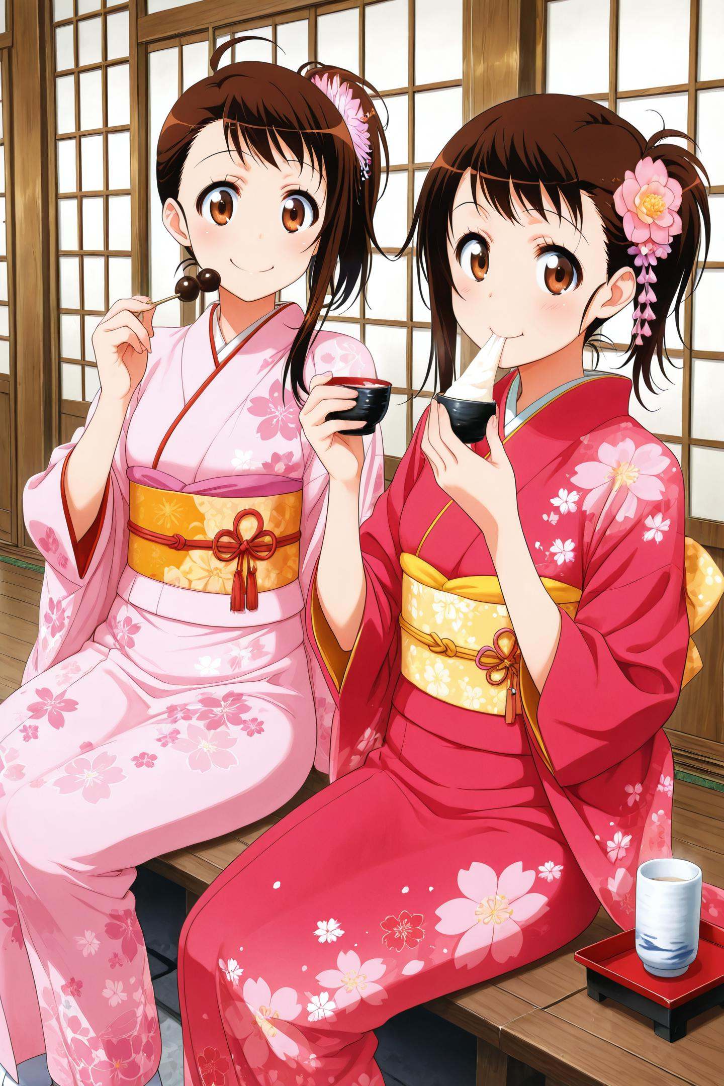 Anime Style,  Onodera Kosaki,  Onodera Haru on Tensor.Art
