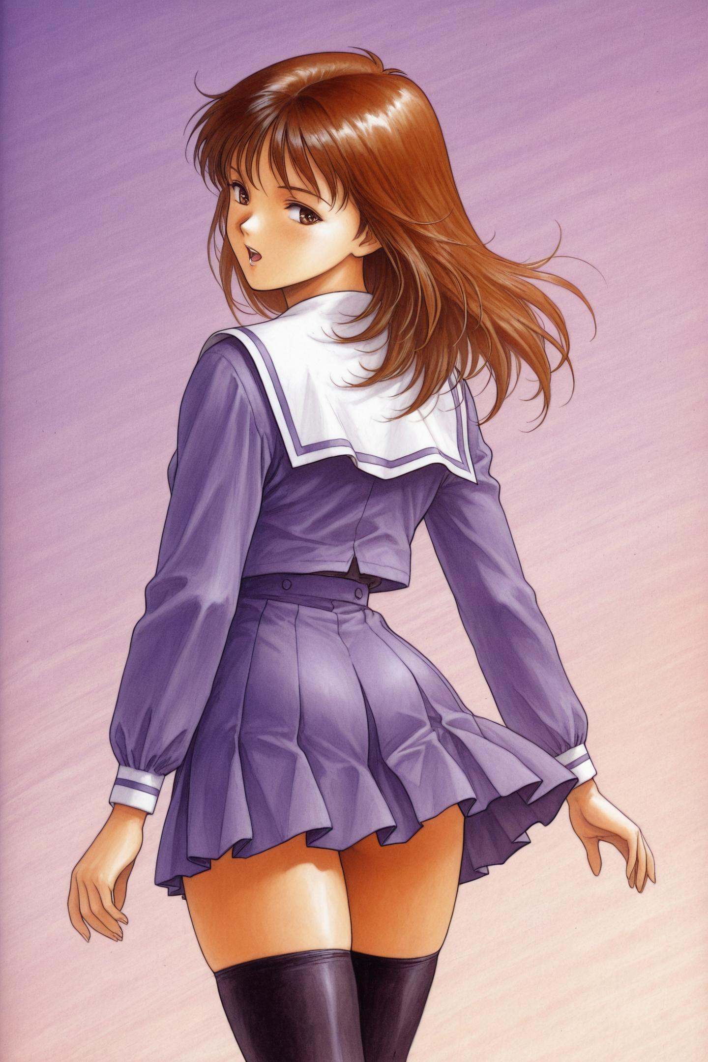 Yoshizuki iori,  1girl,  solo on Tensor.Art