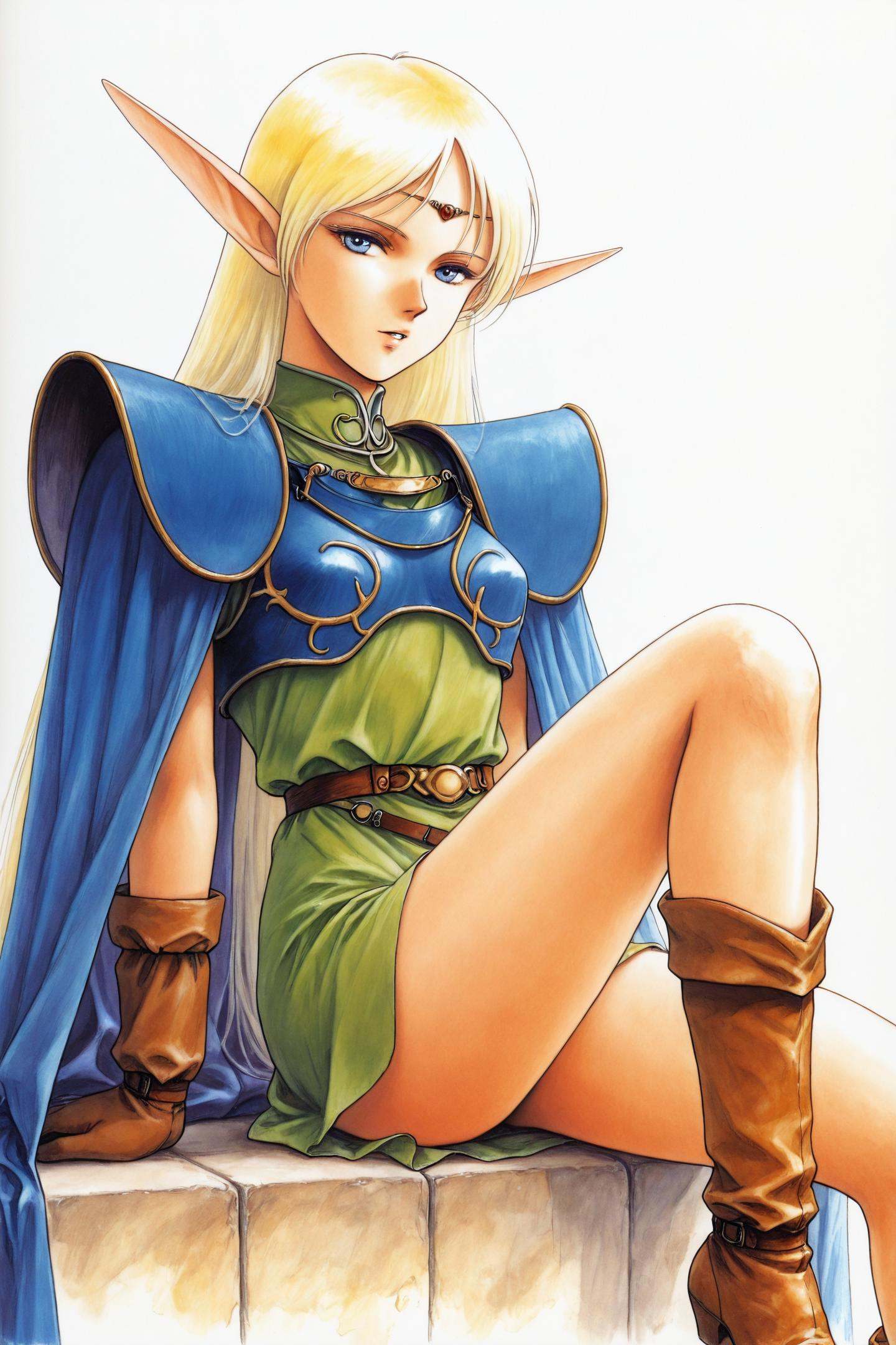 1girl,  Deedlit,  solo on Tensor.Art