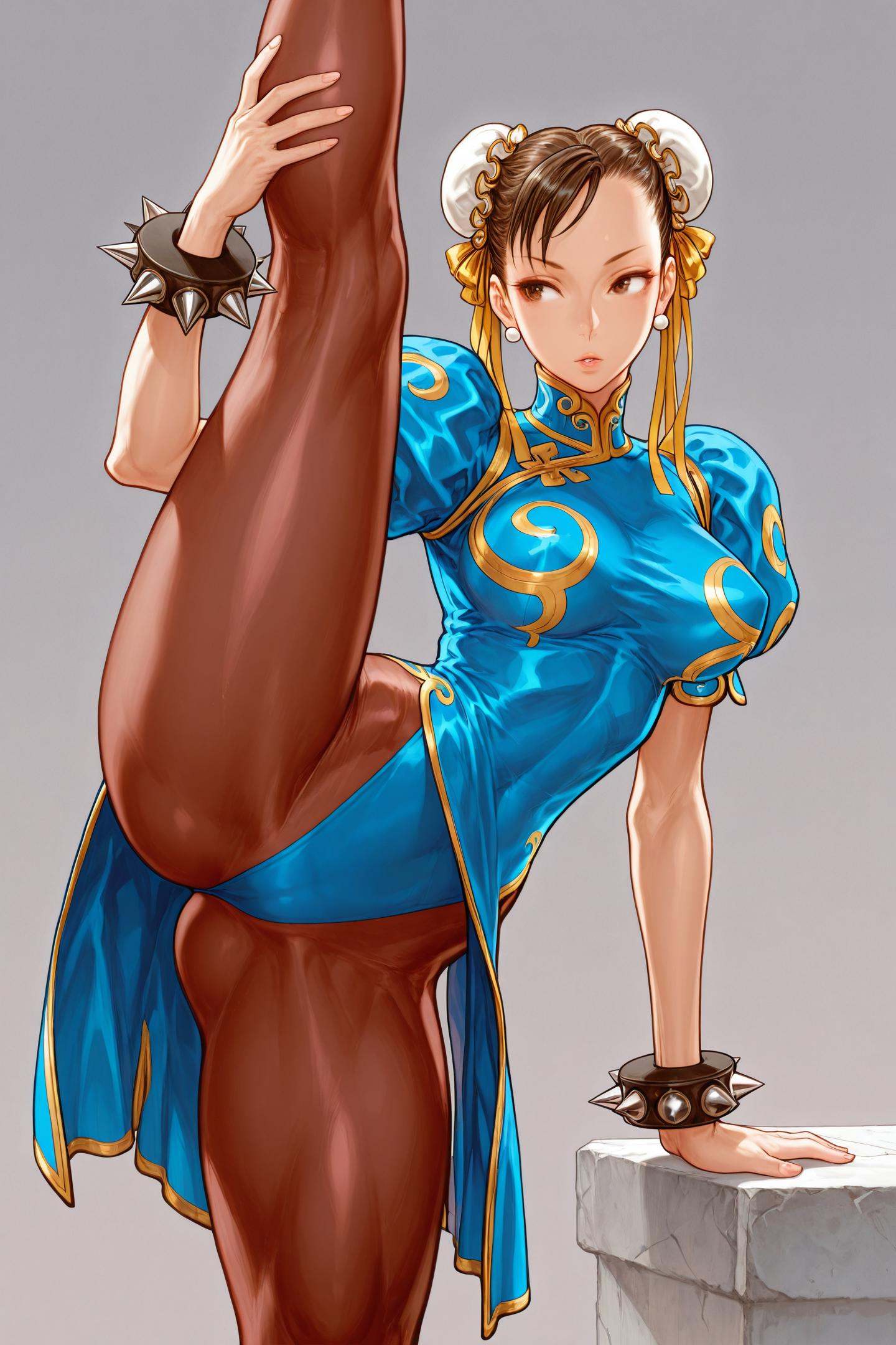 1girl,  solo,  chun-li on Tensor.Art