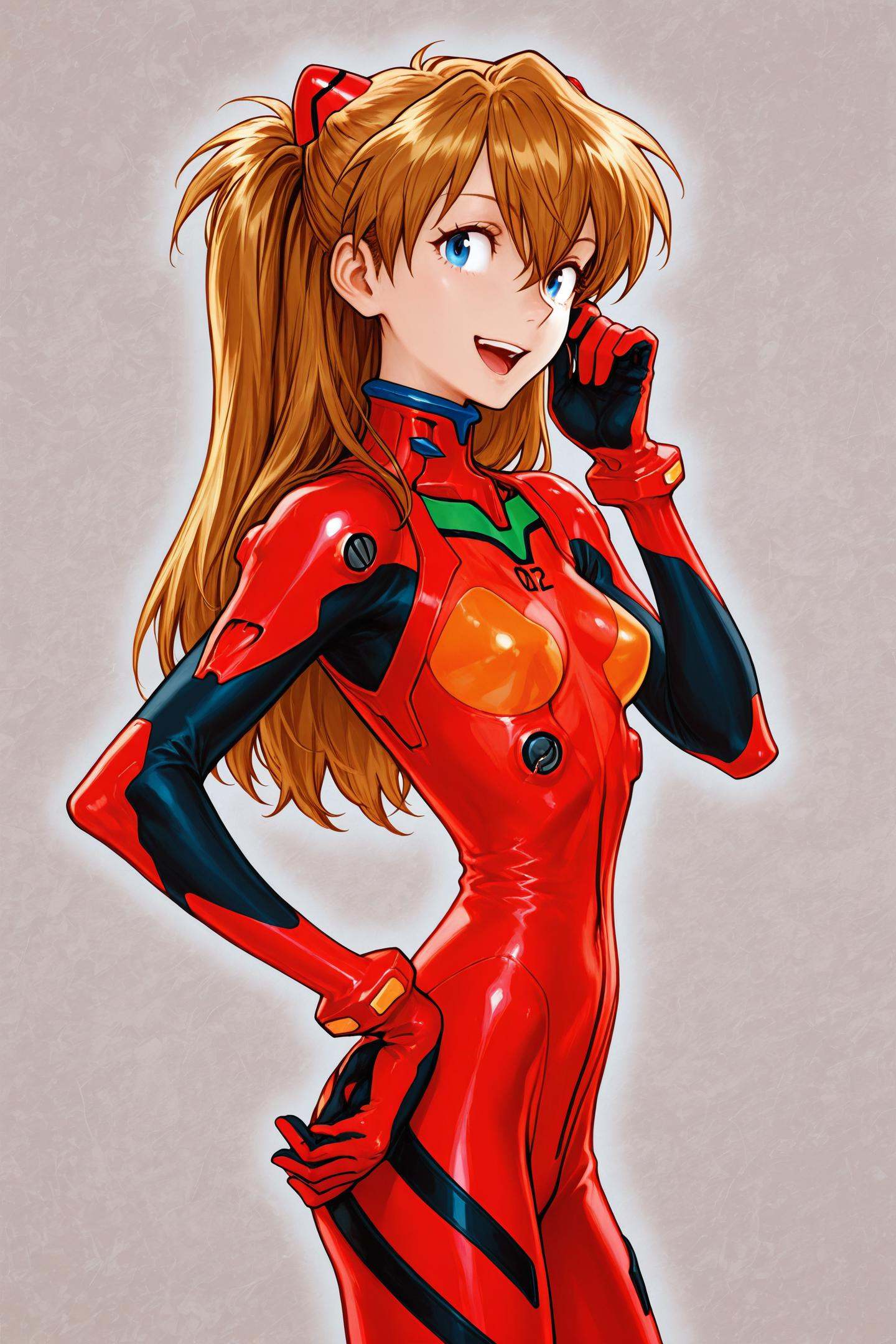 1girl,  long hair,  plugsuit on Tensor.Art