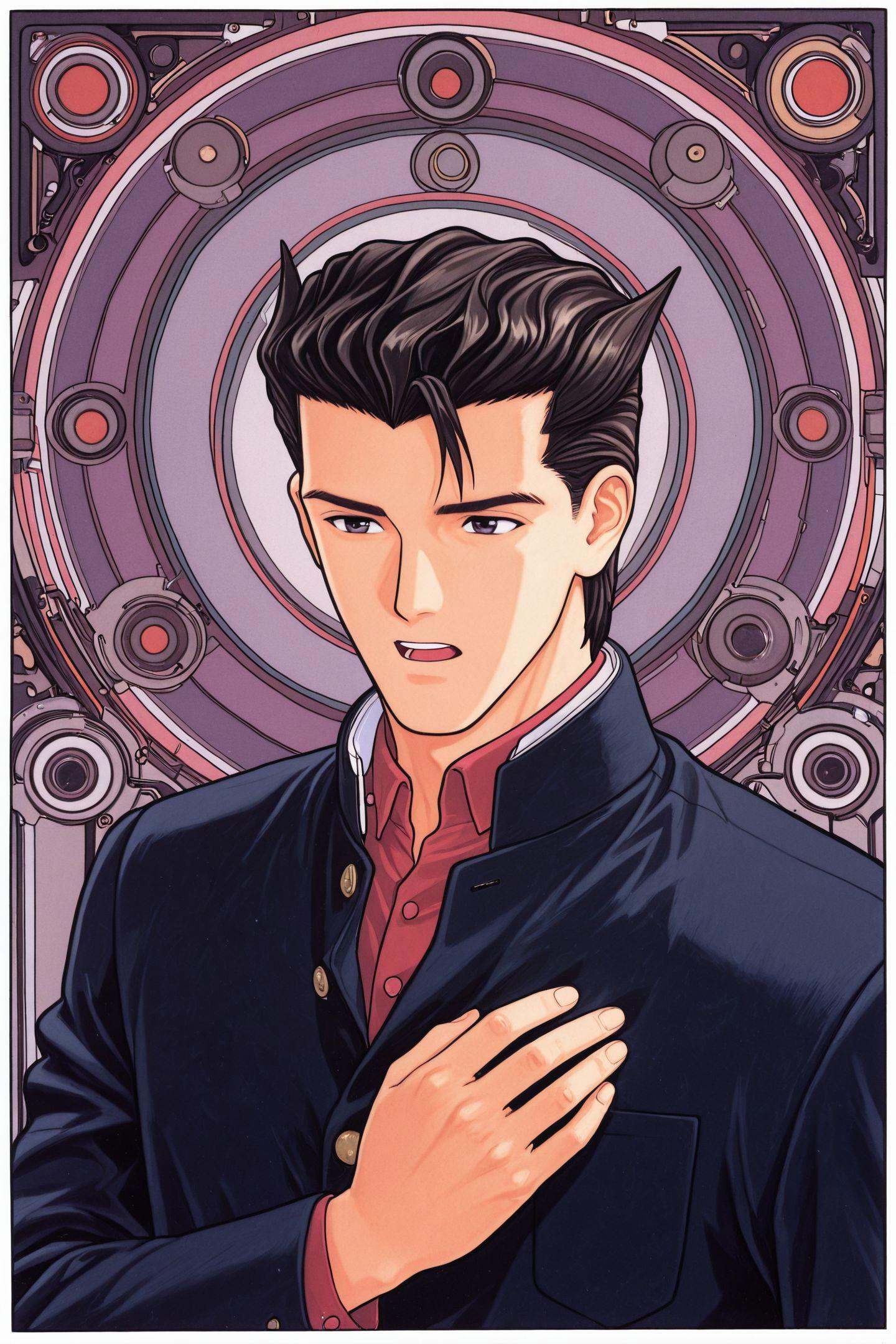 Comic Style,  Takashi Niimai,  1boy on Tensor.Art