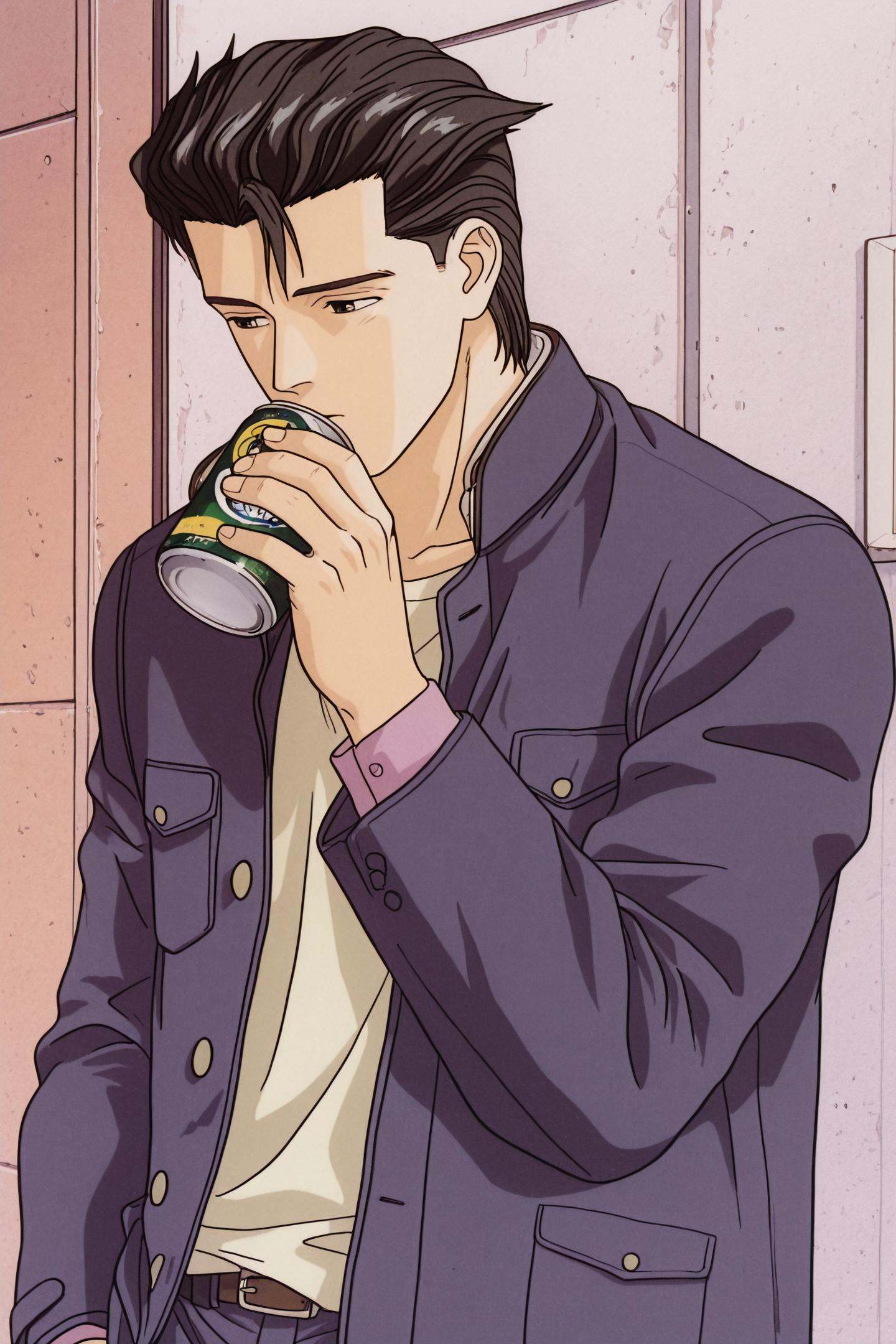 Anime Style,  Takashi Niimai,  1boy on Tensor.Art