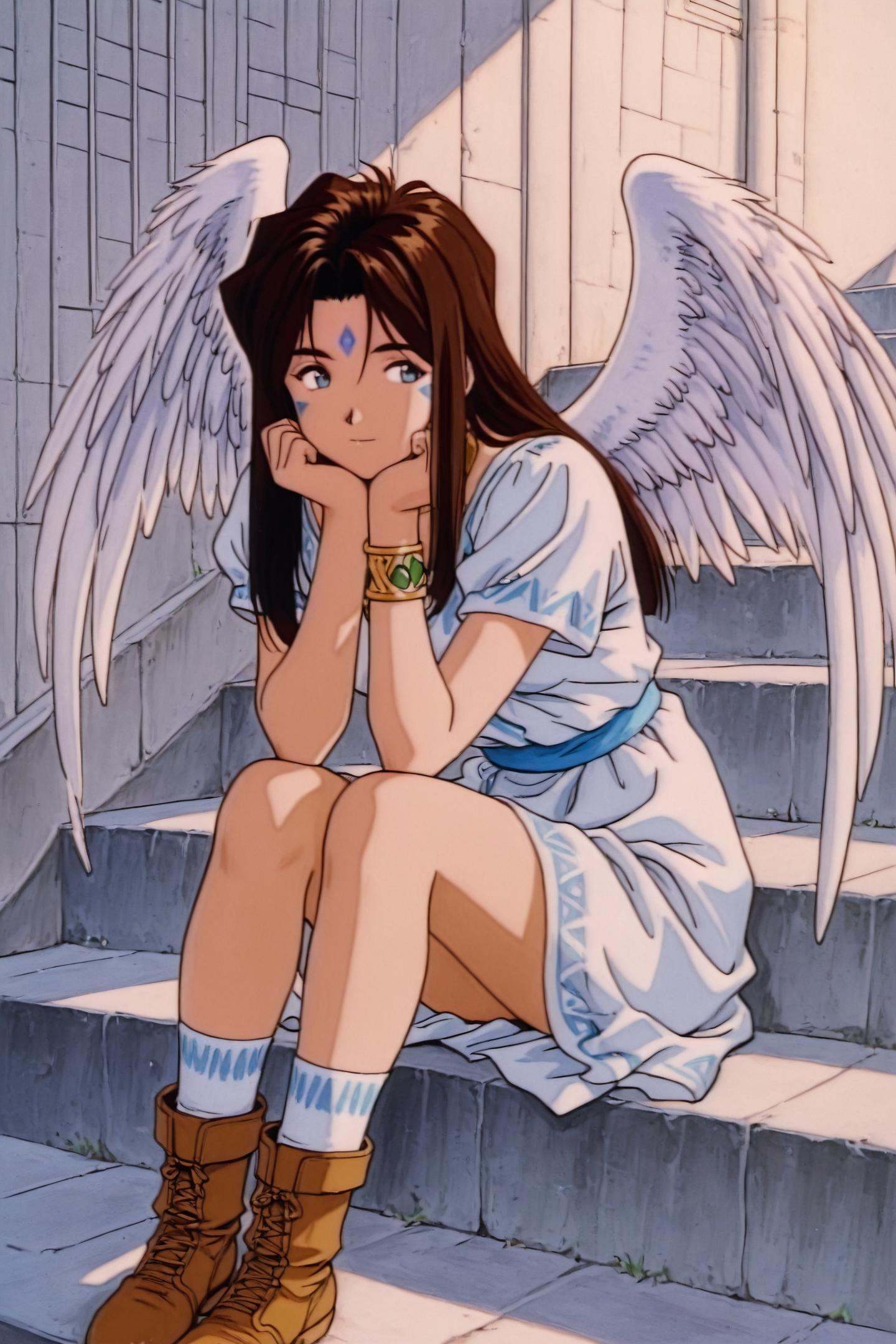 Skuld,  1girl,  solo on Tensor.Art