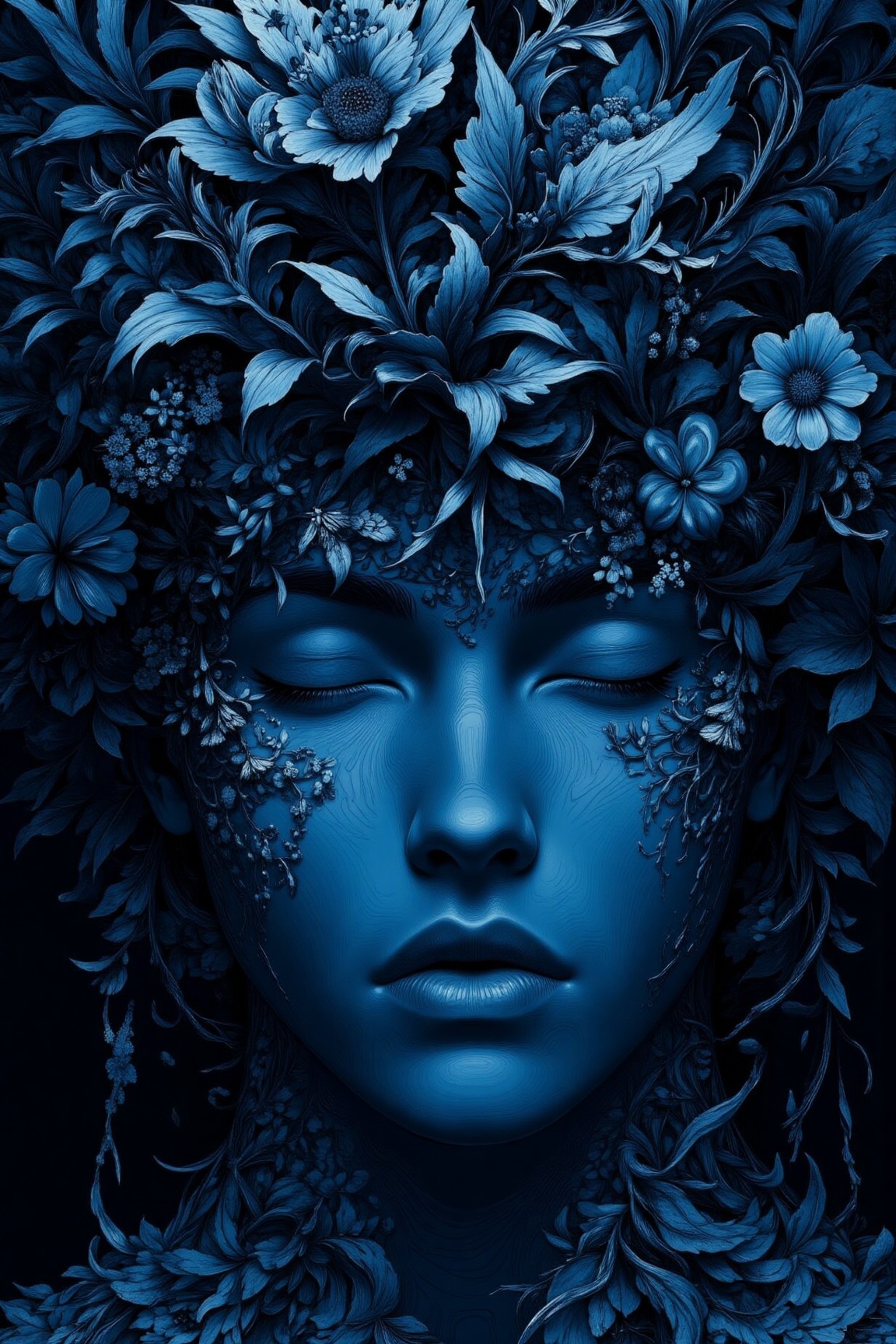 jzbj,  surrealism,  dark background on Tensor.Art