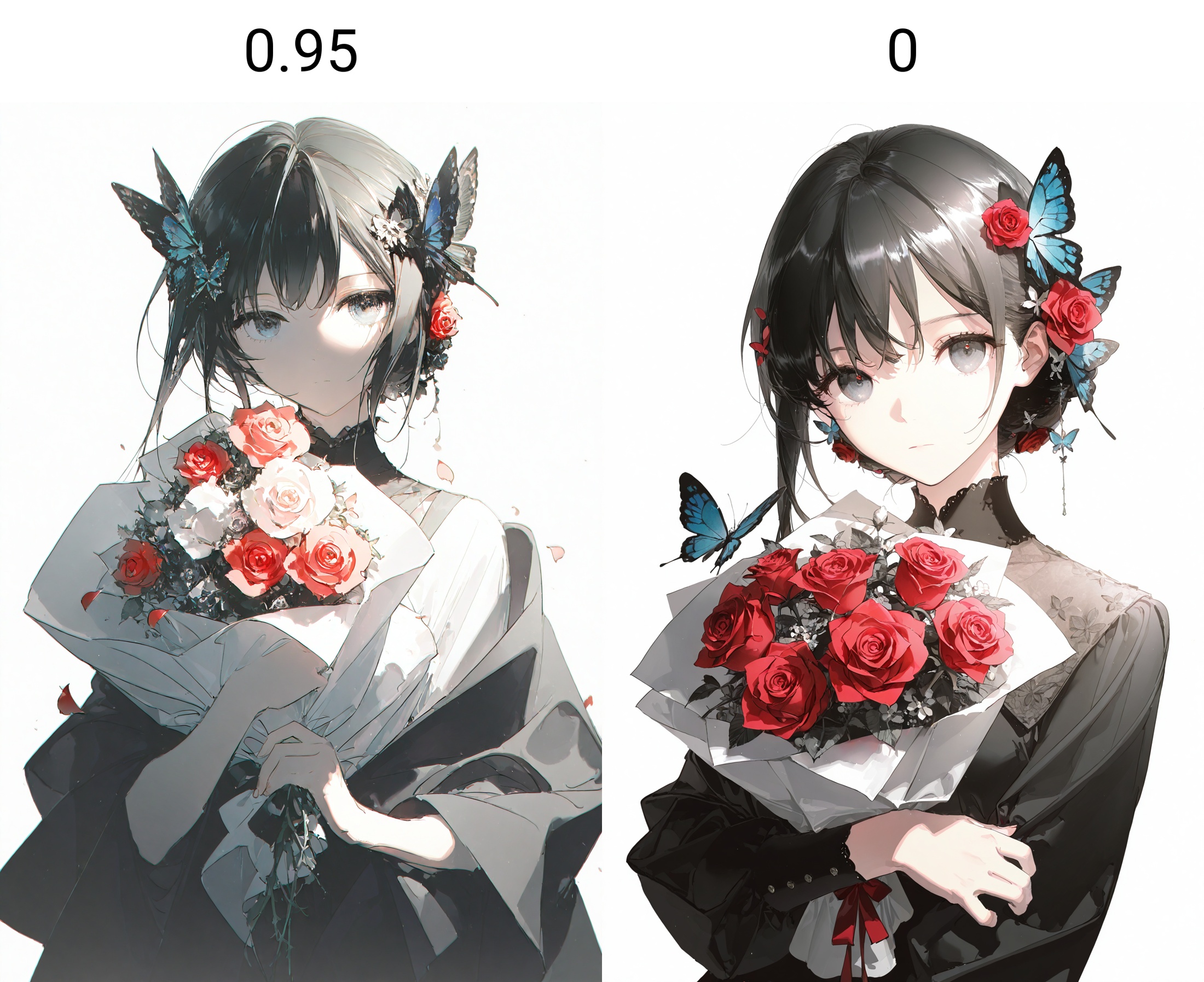 1girl,  solo,  flower on Tensor.Art