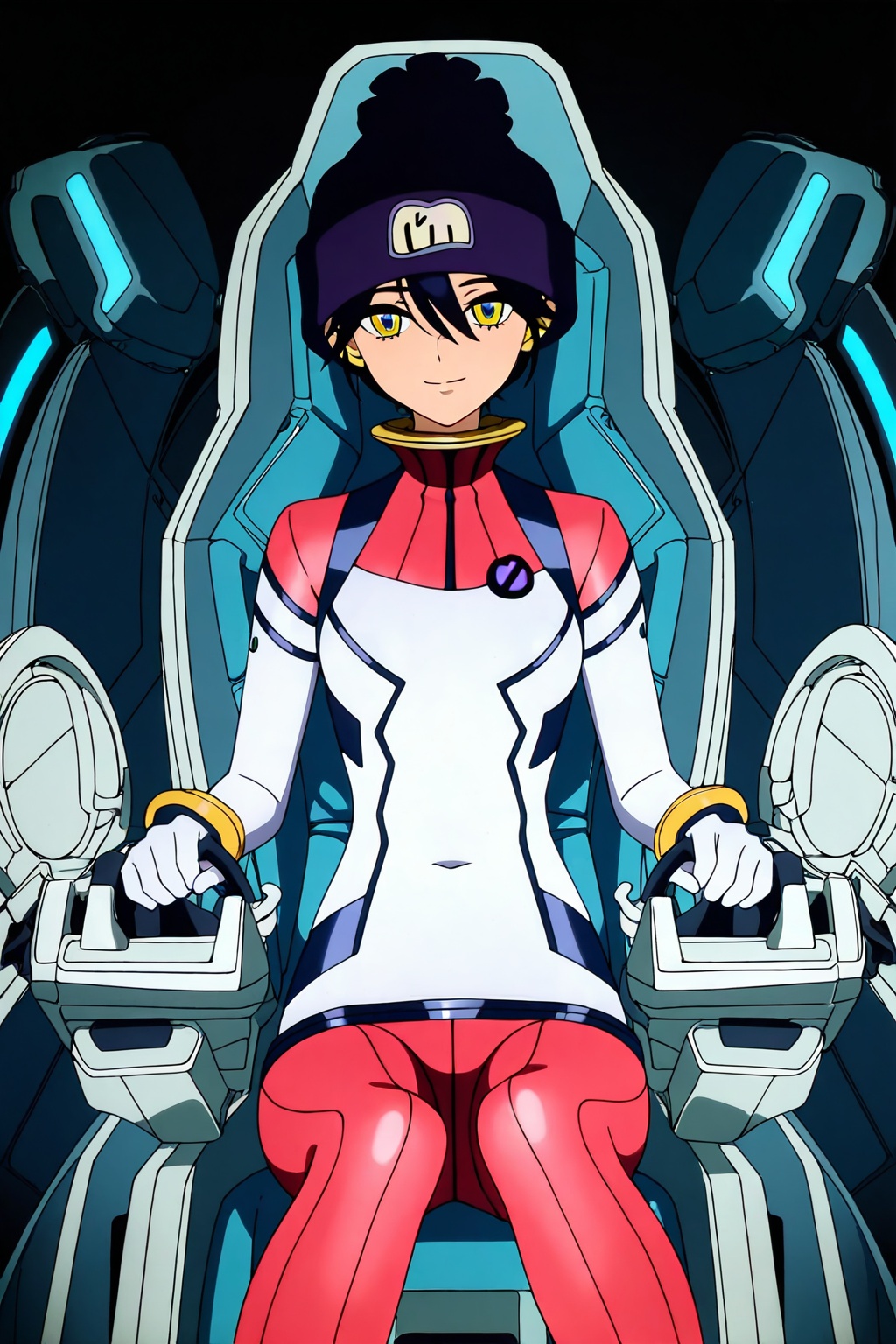 1girl ,  Nyaan_IL ,  black hair on Tensor.Art