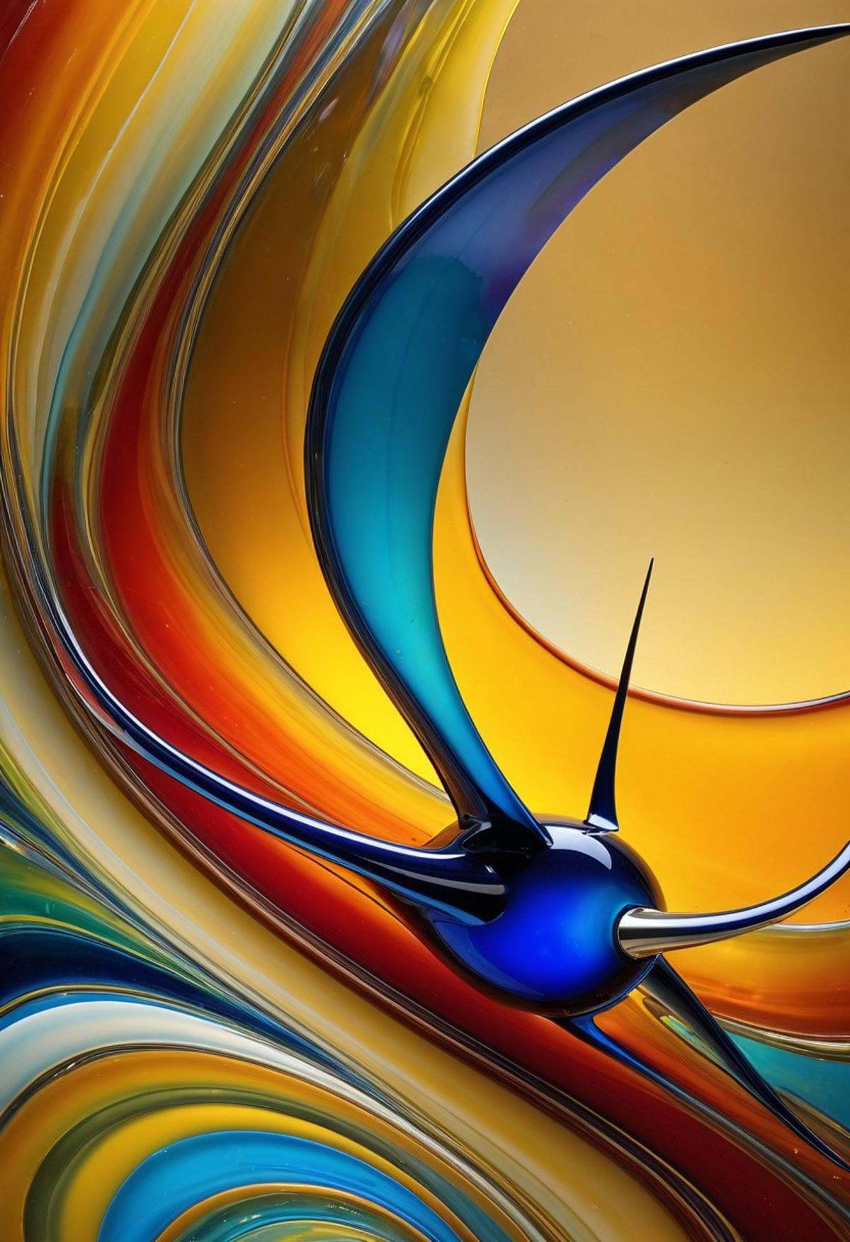imagine a World Morph made out of [liquid multicolored Murano art glass]. When you use these images to train a LoRA,  it a...