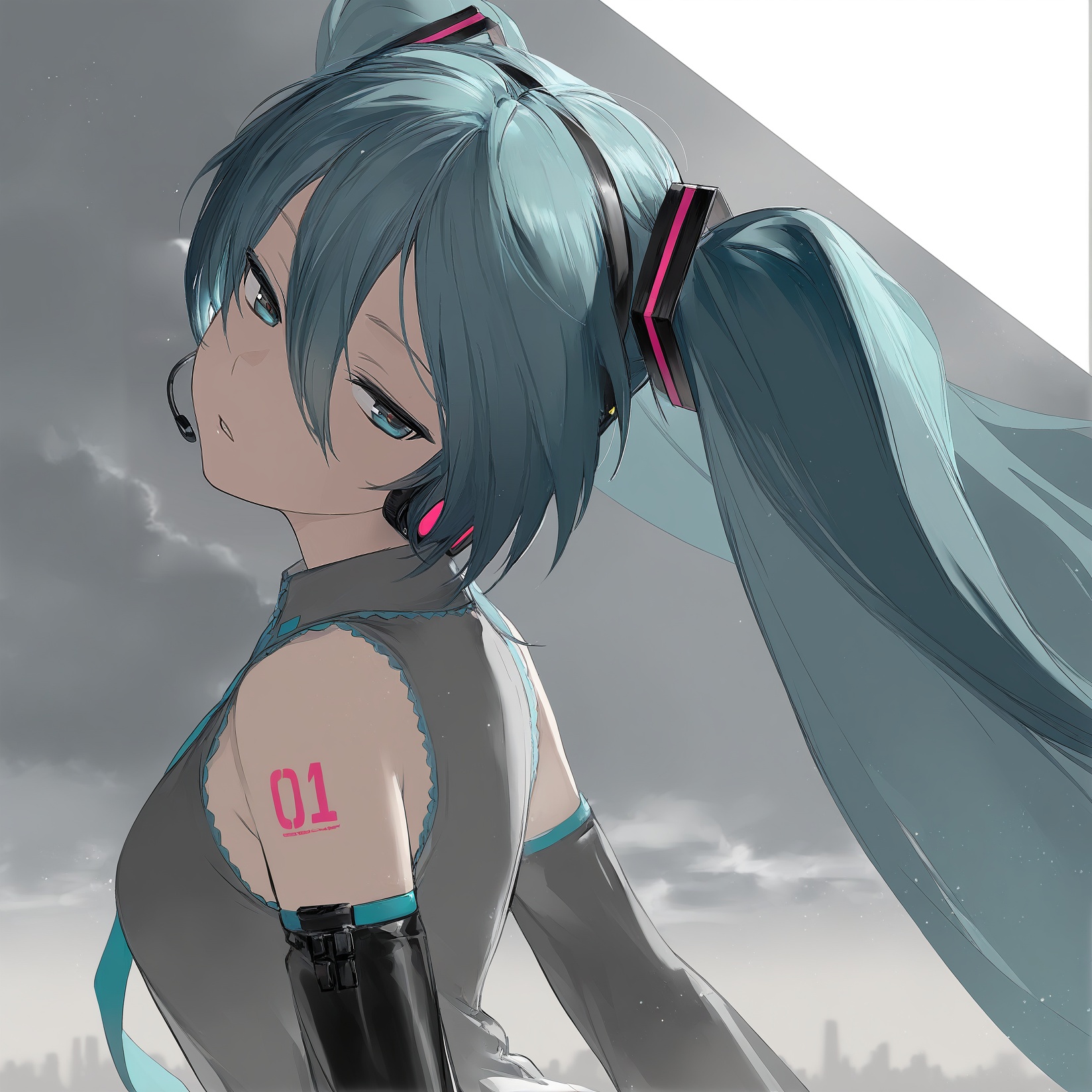 1girl,  aqua eyes,  blue eyes on Tensor.Art