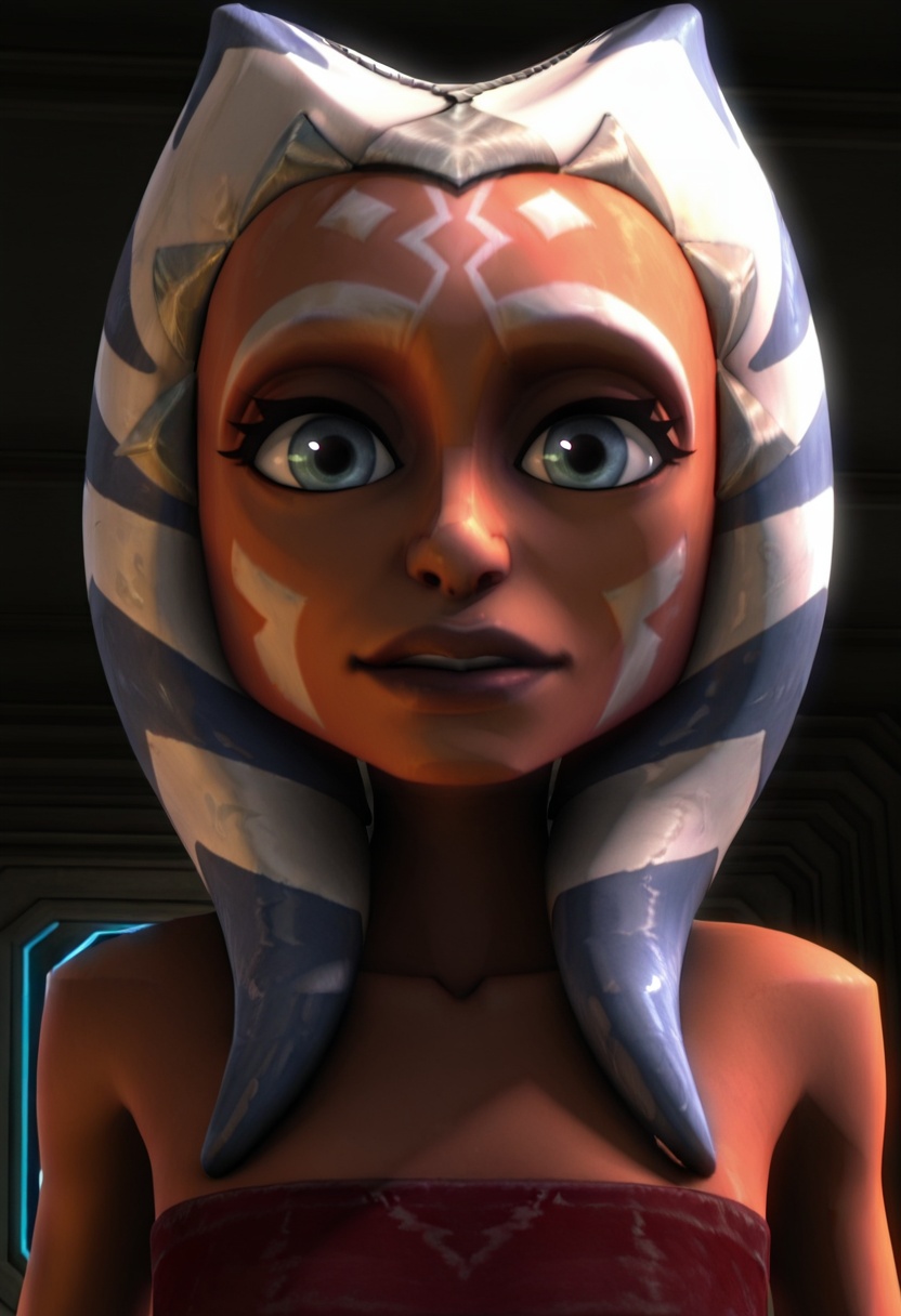 ahsoka_tano,  1girl,  female focus on Tensor.Art