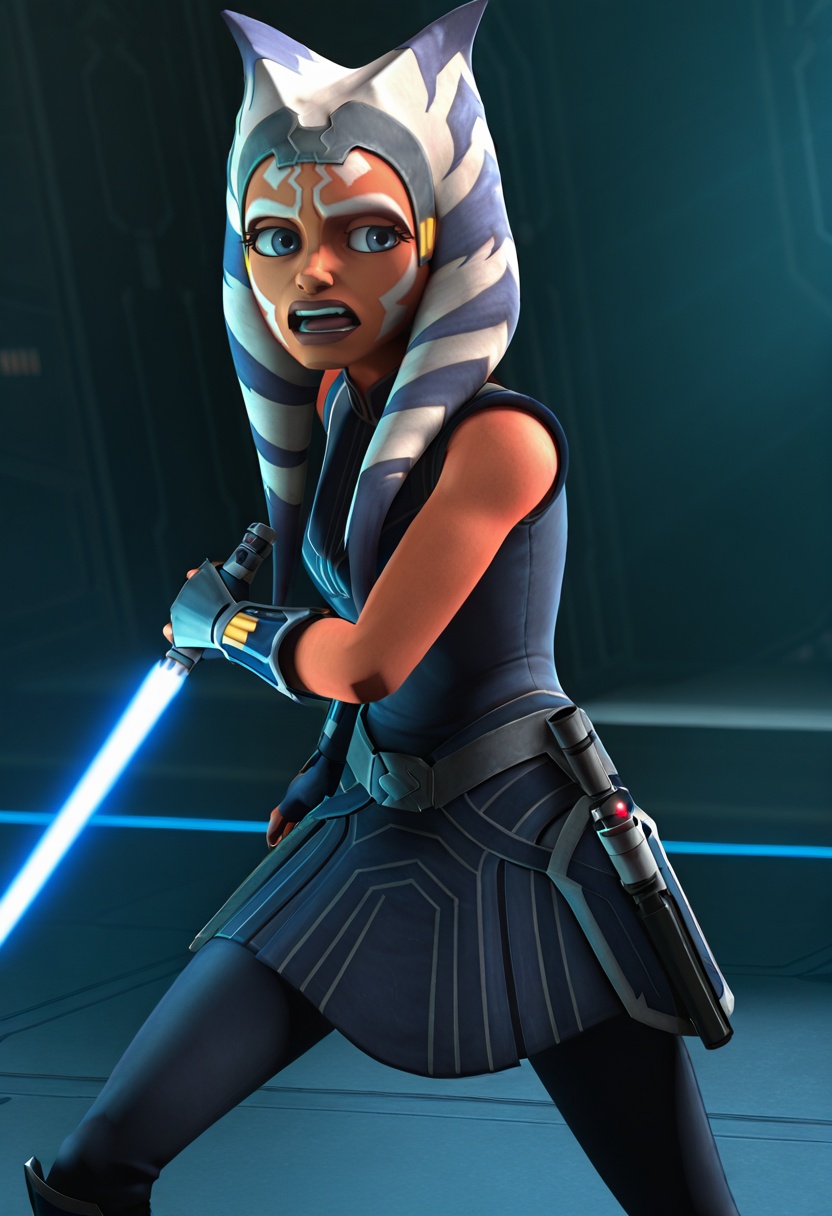 ahsoka_tano,  1girl,  female fcous on Tensor.Art
