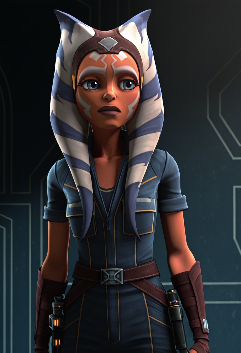 ahsoka_tano,  1girl,  female fcous on Tensor.Art