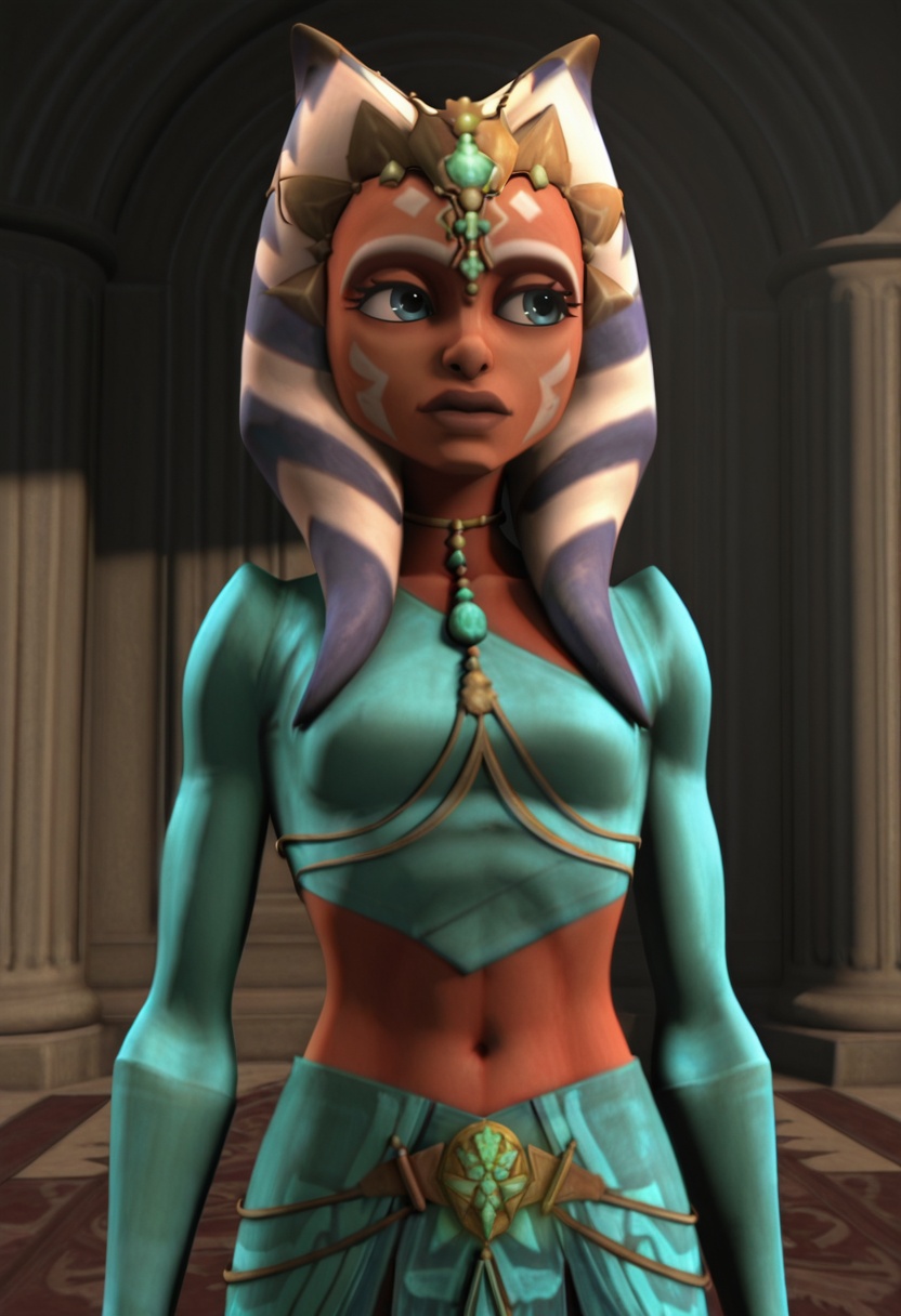 ahsoka_tano,  togruta,  lekku on Tensor.Art
