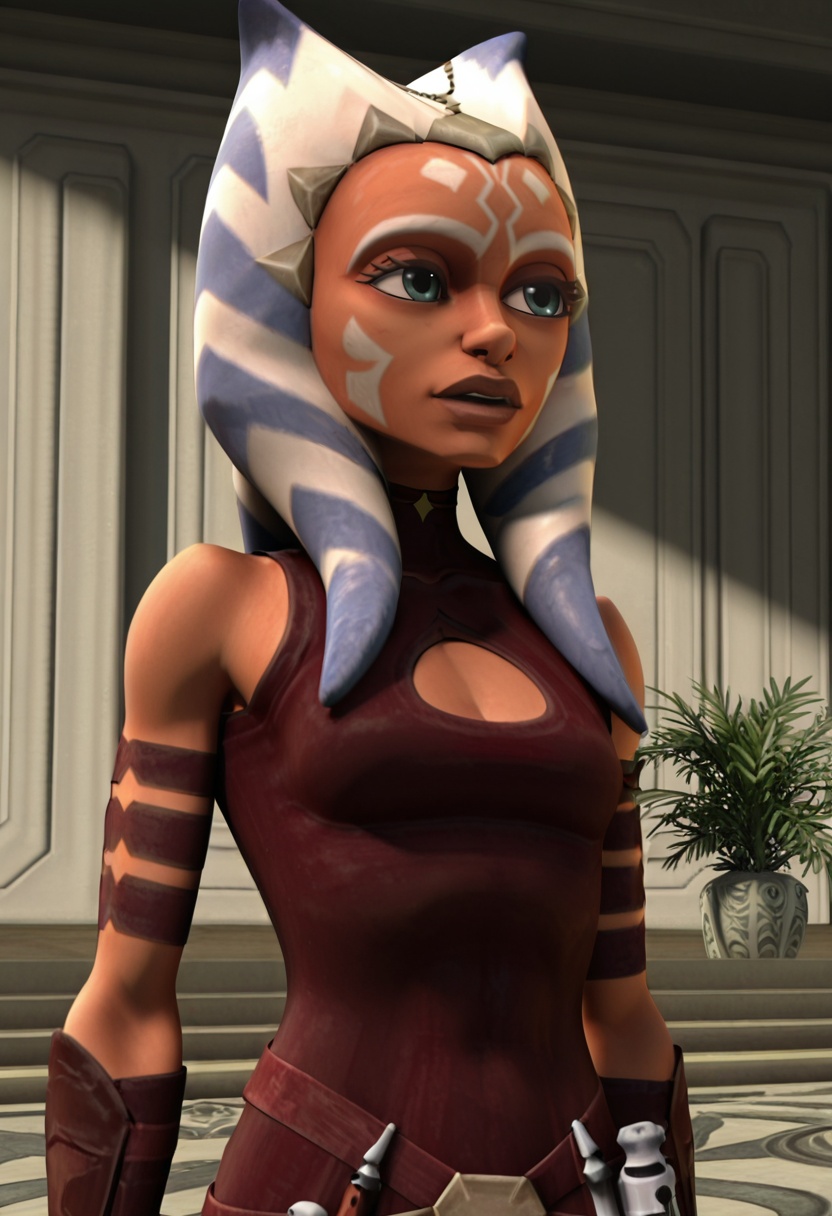 ahsoka_tano,  togruta,  lekku on Tensor.Art