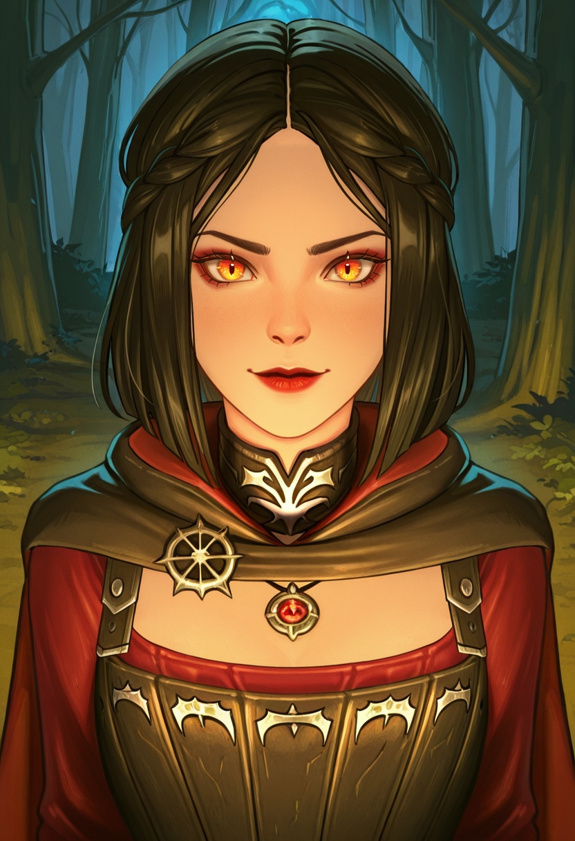 Serana_Volkihar,  1girl,  female focus on Tensor.Art
