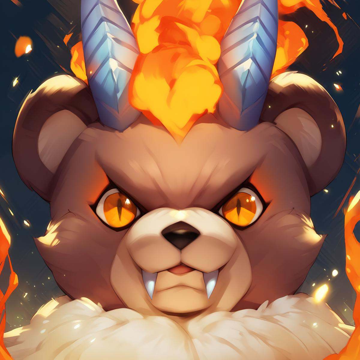 Arctos,  bear,  horns on Tensor.Art