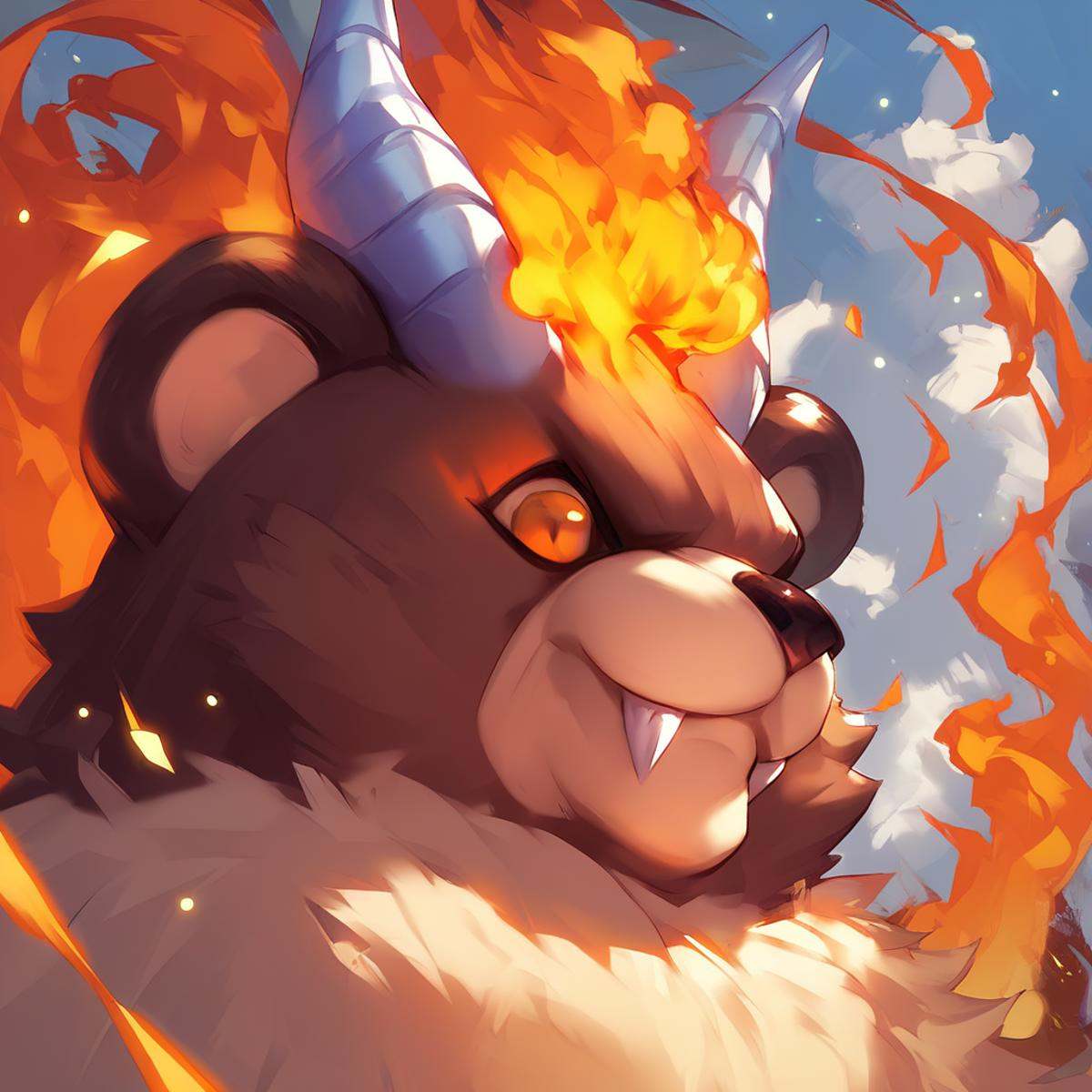 Arctos,  bear,  horns on Tensor.Art