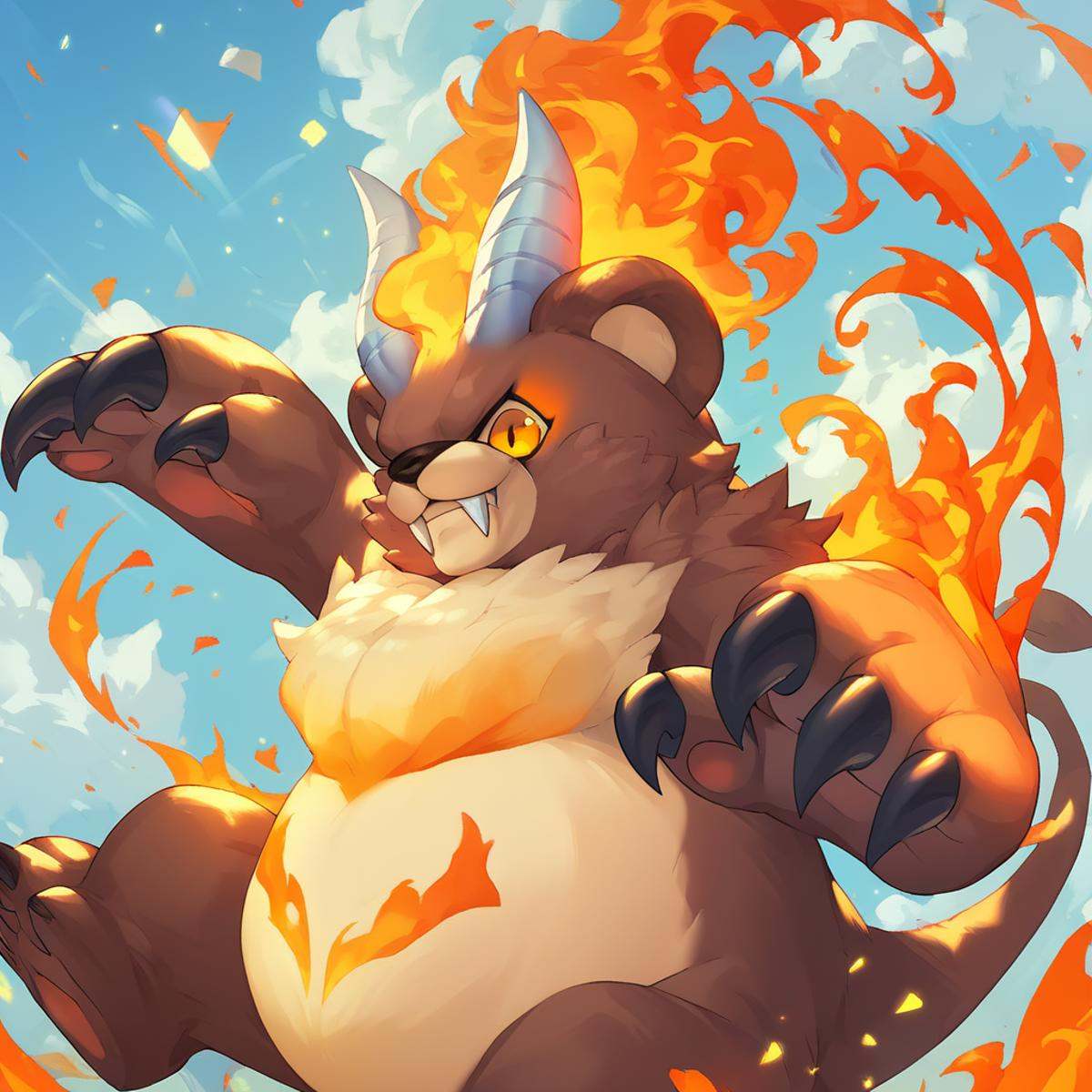 Arctos,  bear,  horns on Tensor.Art