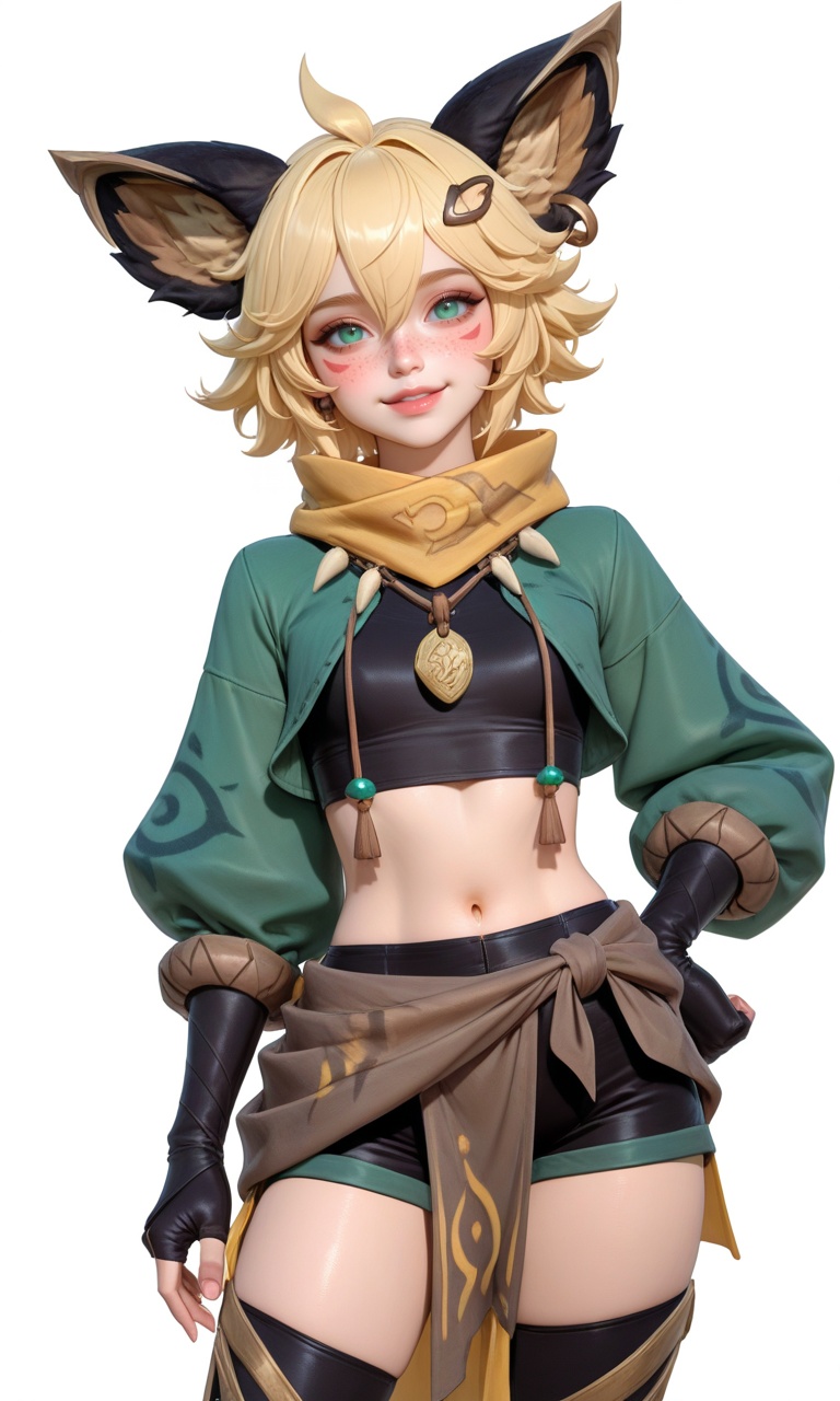 1girl,  cute,  smile on Tensor.Art