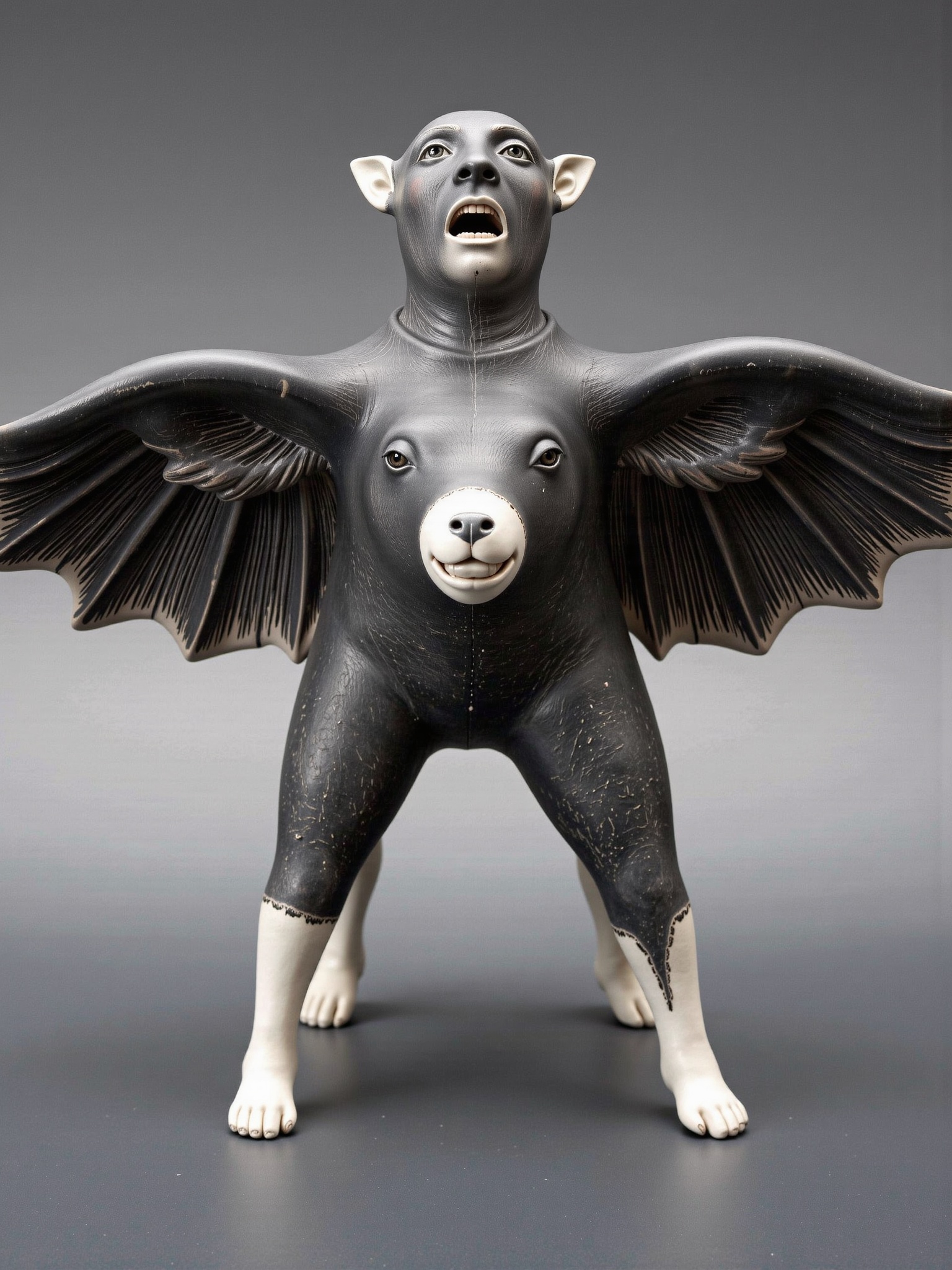 ((porcelain)),  Multi-layered ,  Black-on-black ware on Tensor.Art
