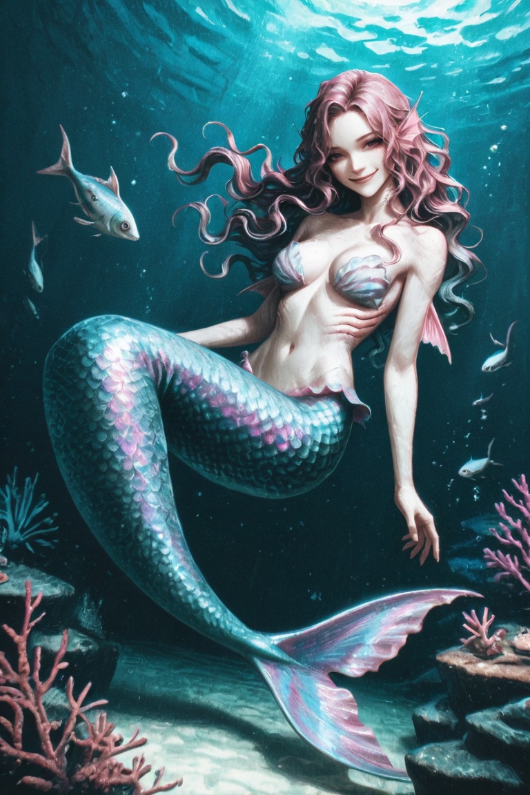 myth ambience,  intricate,  fishes on Tensor.Art