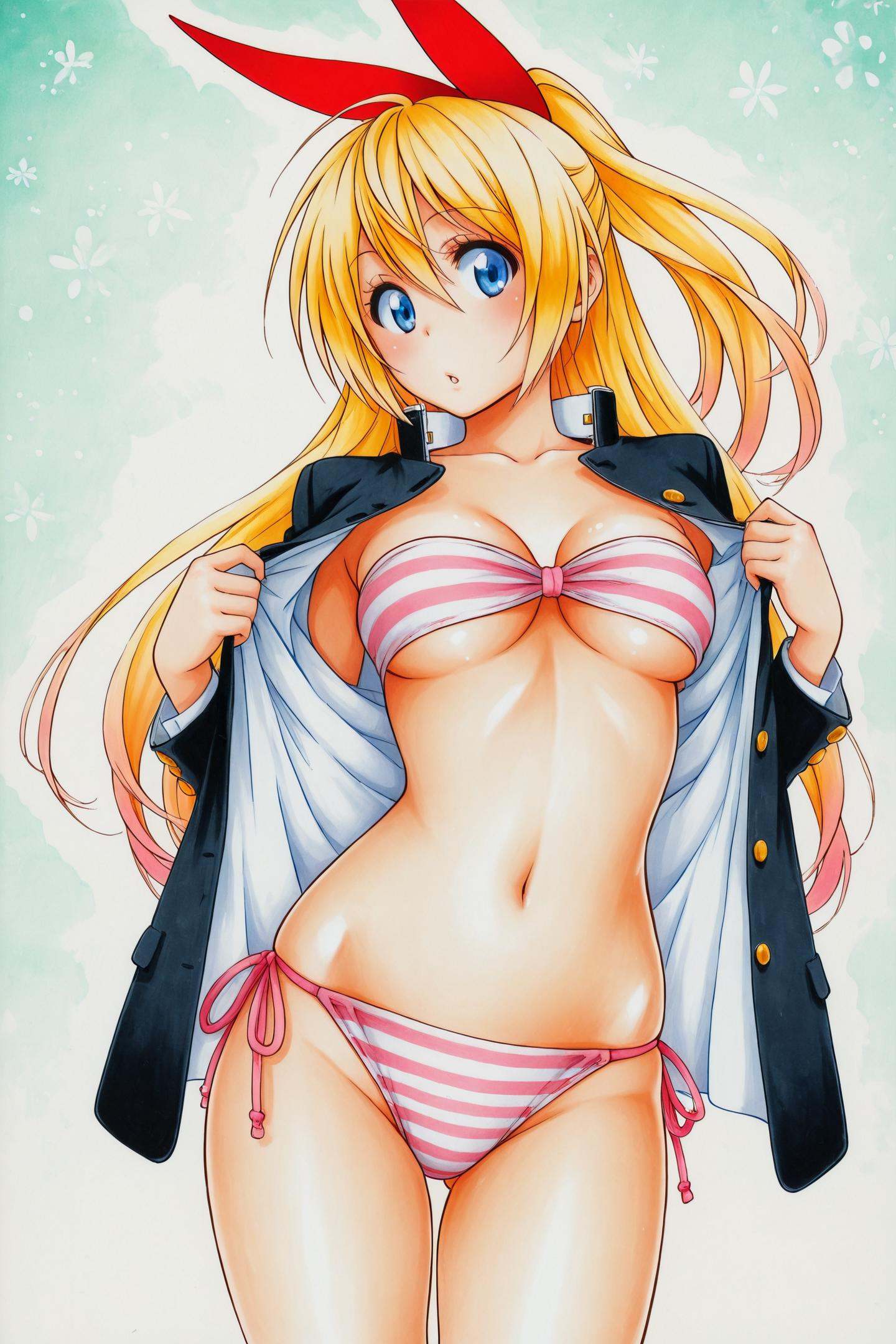 Comic Style,  Kirisaki Chitoge,  1girl on Tensor.Art