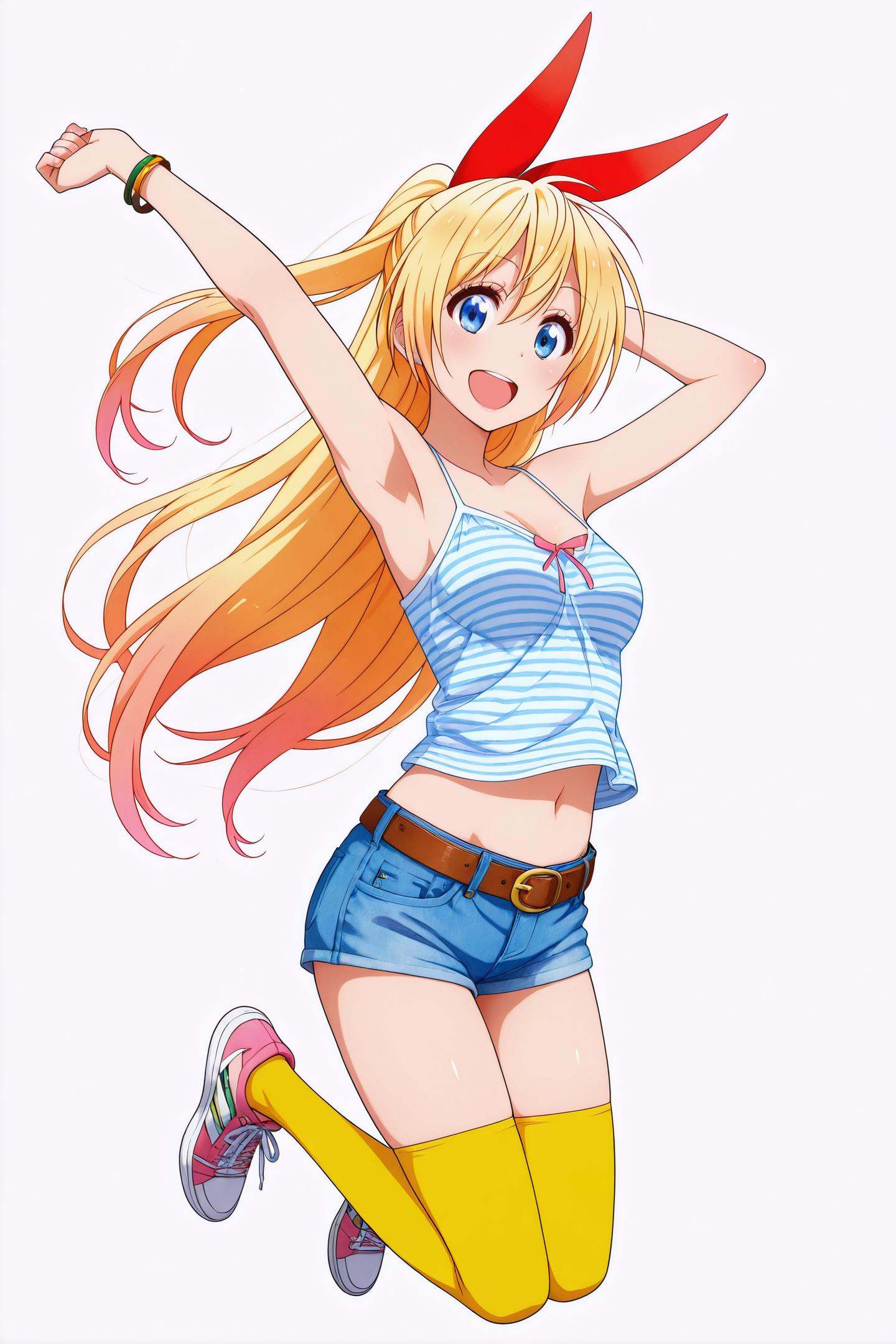 Anime Style,  Kirisaki Chitoge,  1girl on Tensor.Art