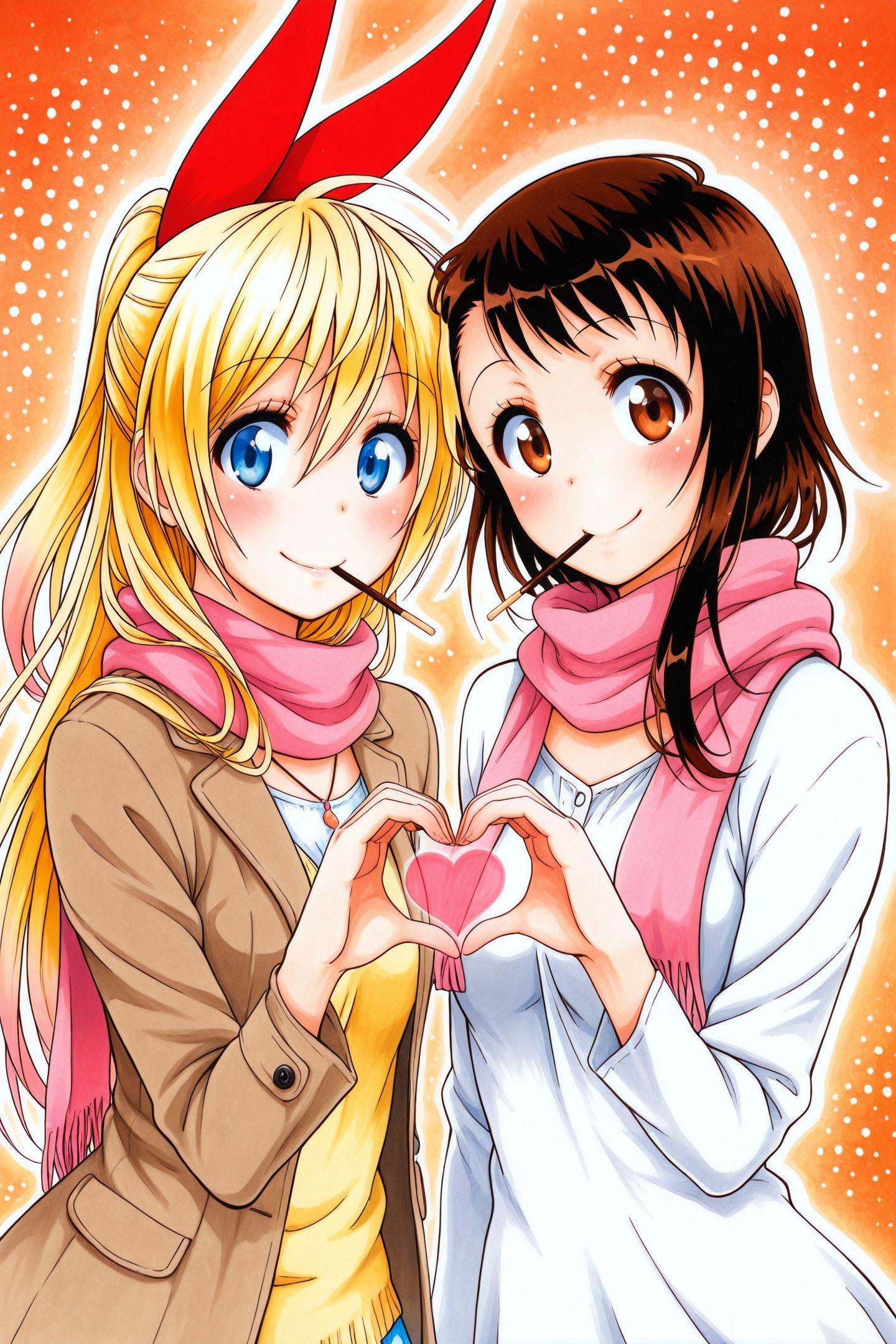 Comic Style,  multiple girls,  2girls on Tensor.Art