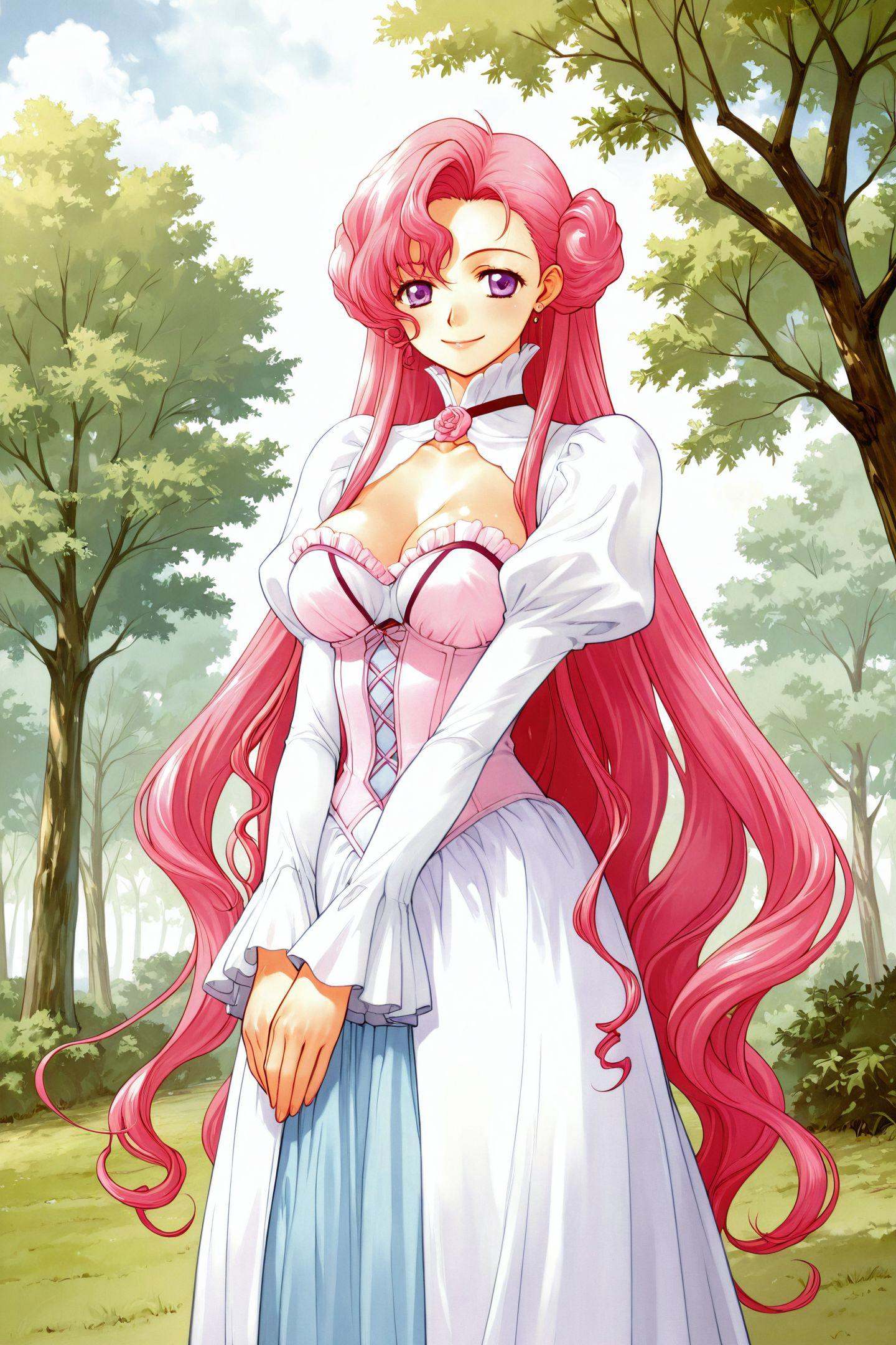 Euphemia Li Britannia,  1girl,  breasts on Tensor.Art