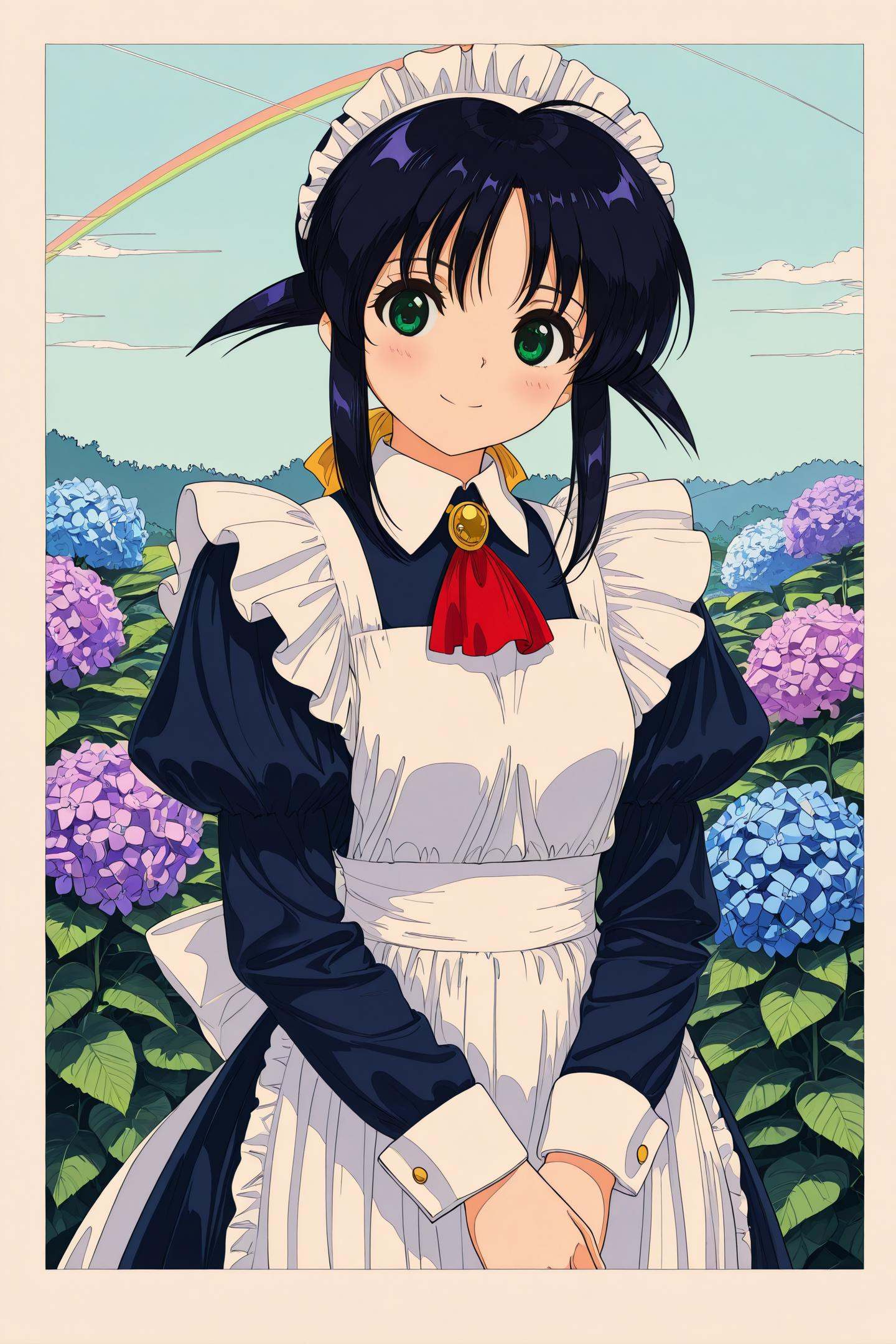 1girl,  Ando Mahoro,  rainbow on Tensor.Art