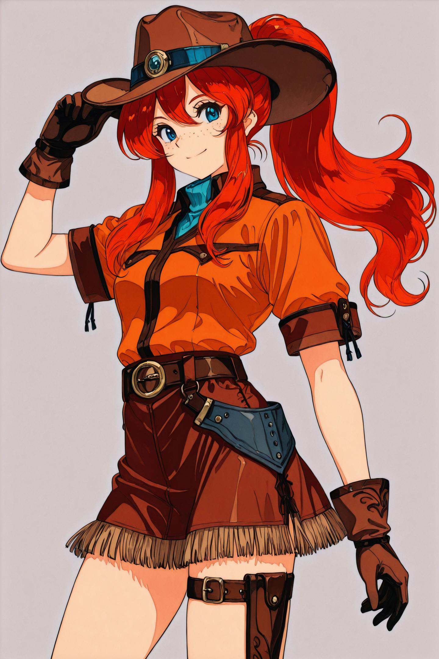 Gemini Sunrise,  1girl,  solo on Tensor.Art