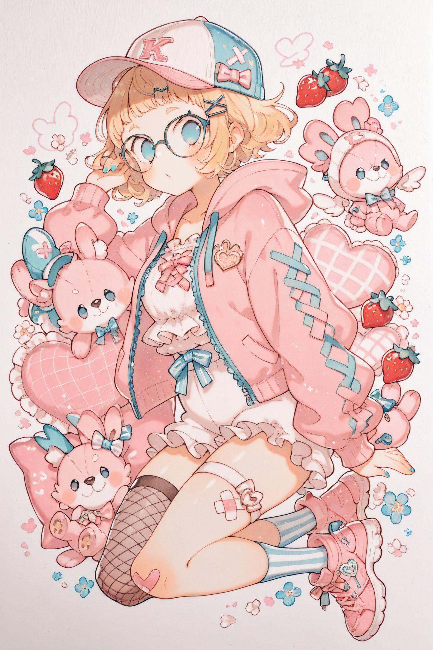 1girl,  solo,  blonde hair on Tensor.Art