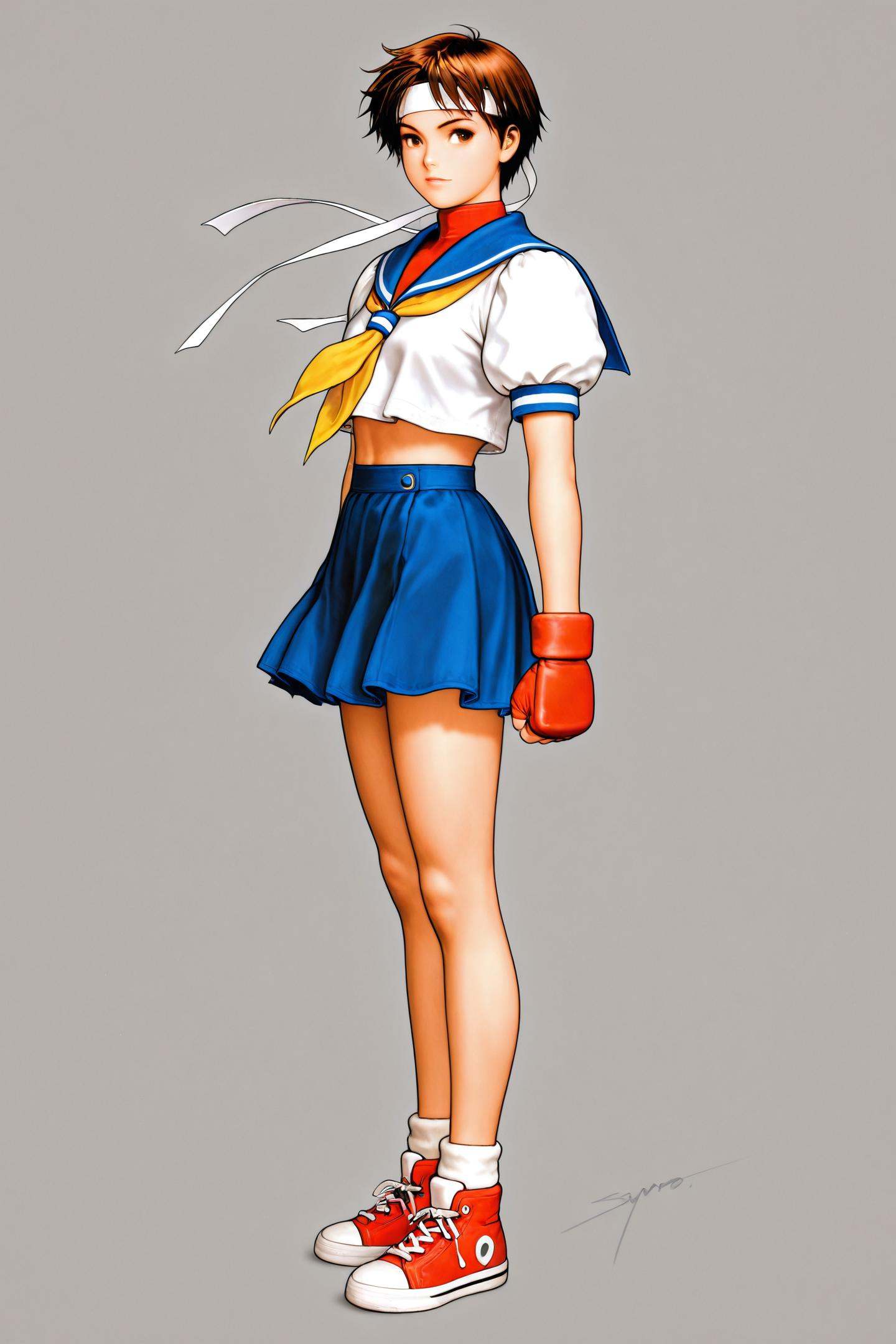 1girl,  kasugano sakura,  solo on Tensor.Art