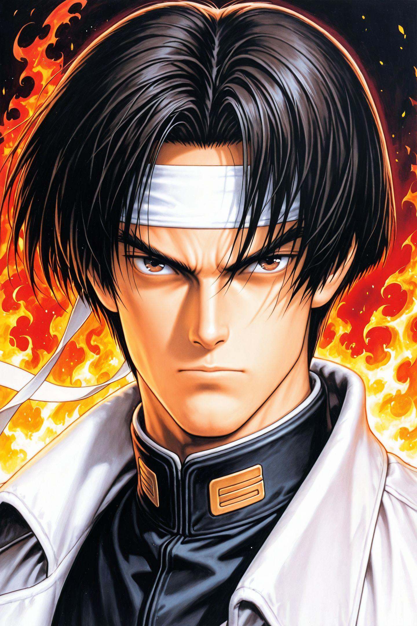 kusanagi kyou,  solo,  1boy on Tensor.Art