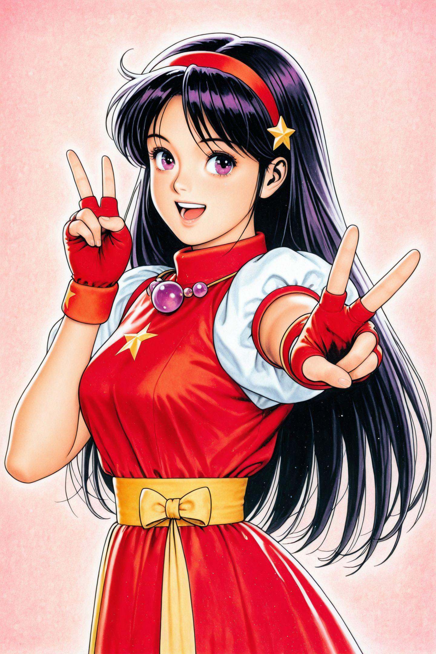 Asamiya Athena,  1girl,  solo on Tensor.Art