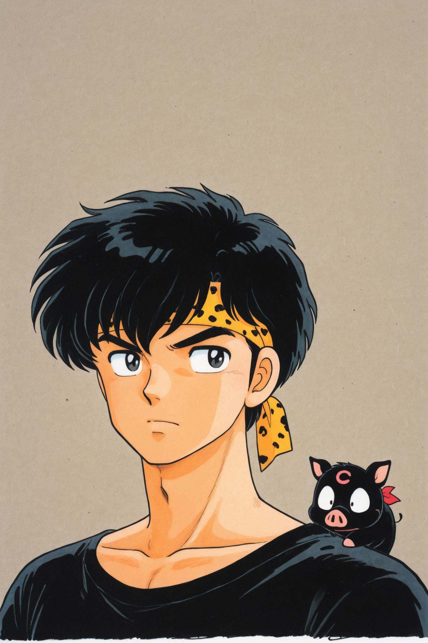 Hibiki Ryoga,  male focus,  solo on Tensor.Art