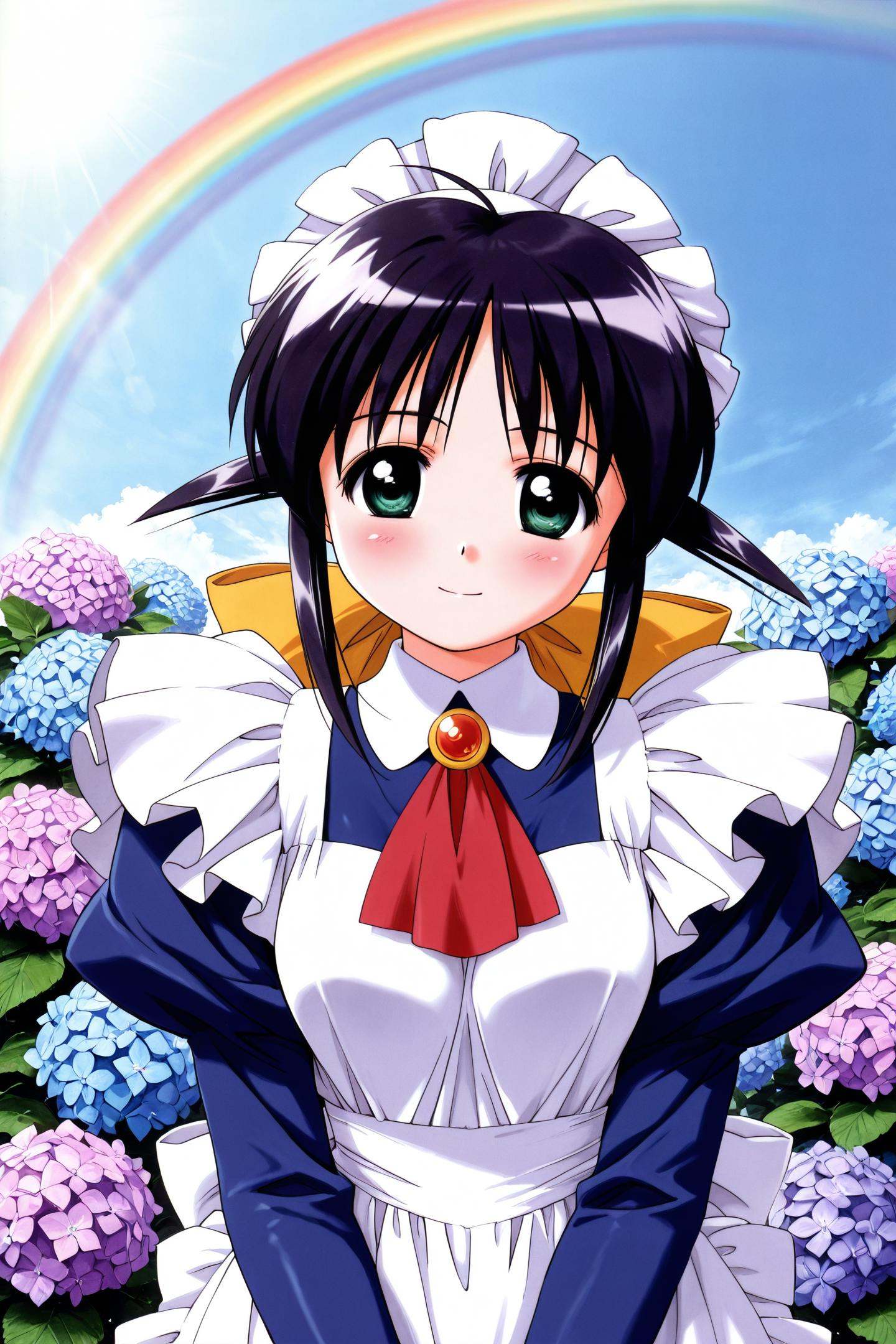 1girl,  Ando Mahoro,  rainbow on Tensor.Art